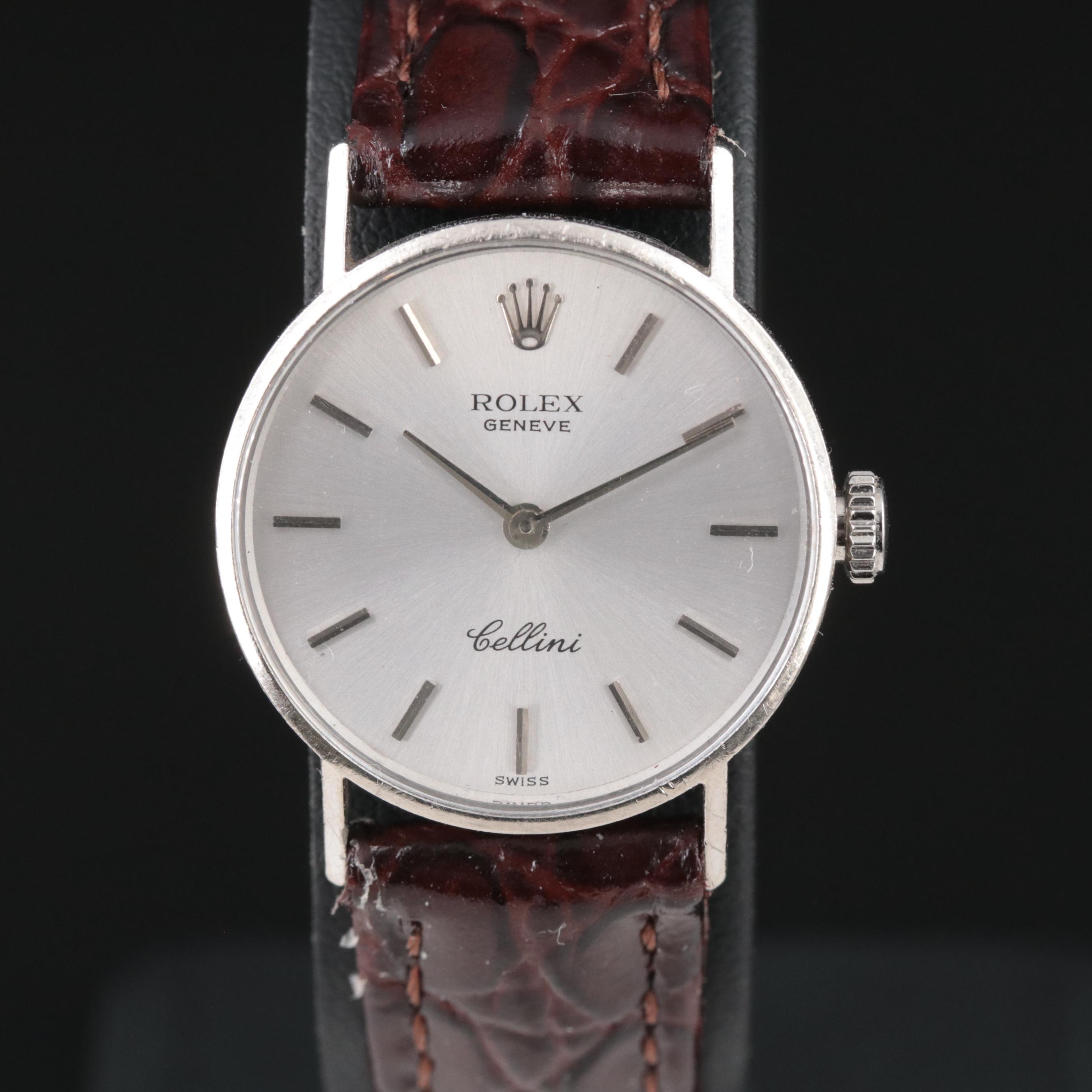18K Vintage Rolex Cellini Manual Wind Watch