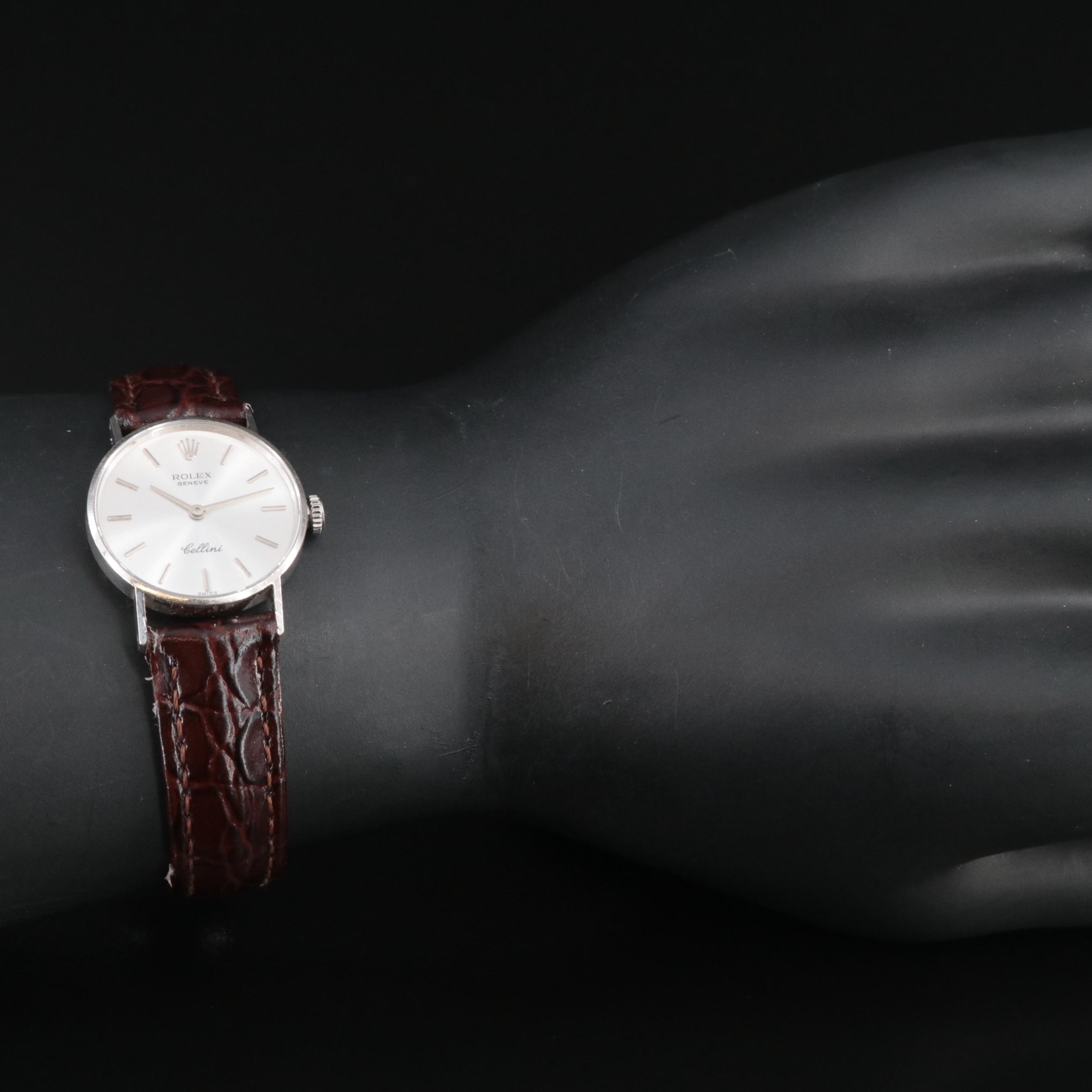 18K Vintage Rolex Cellini Manual Wind Watch