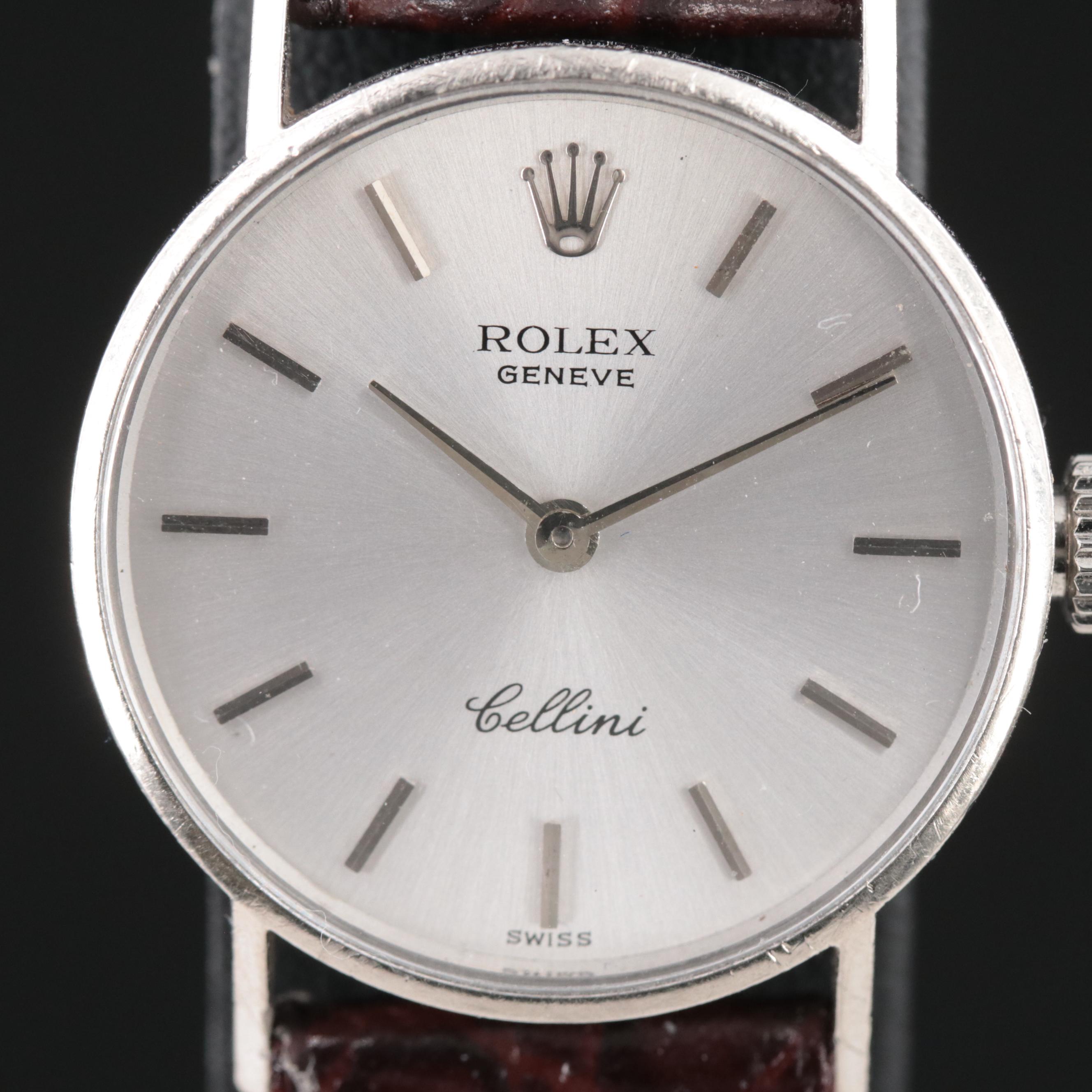 18K Vintage Rolex Cellini Manual Wind Watch