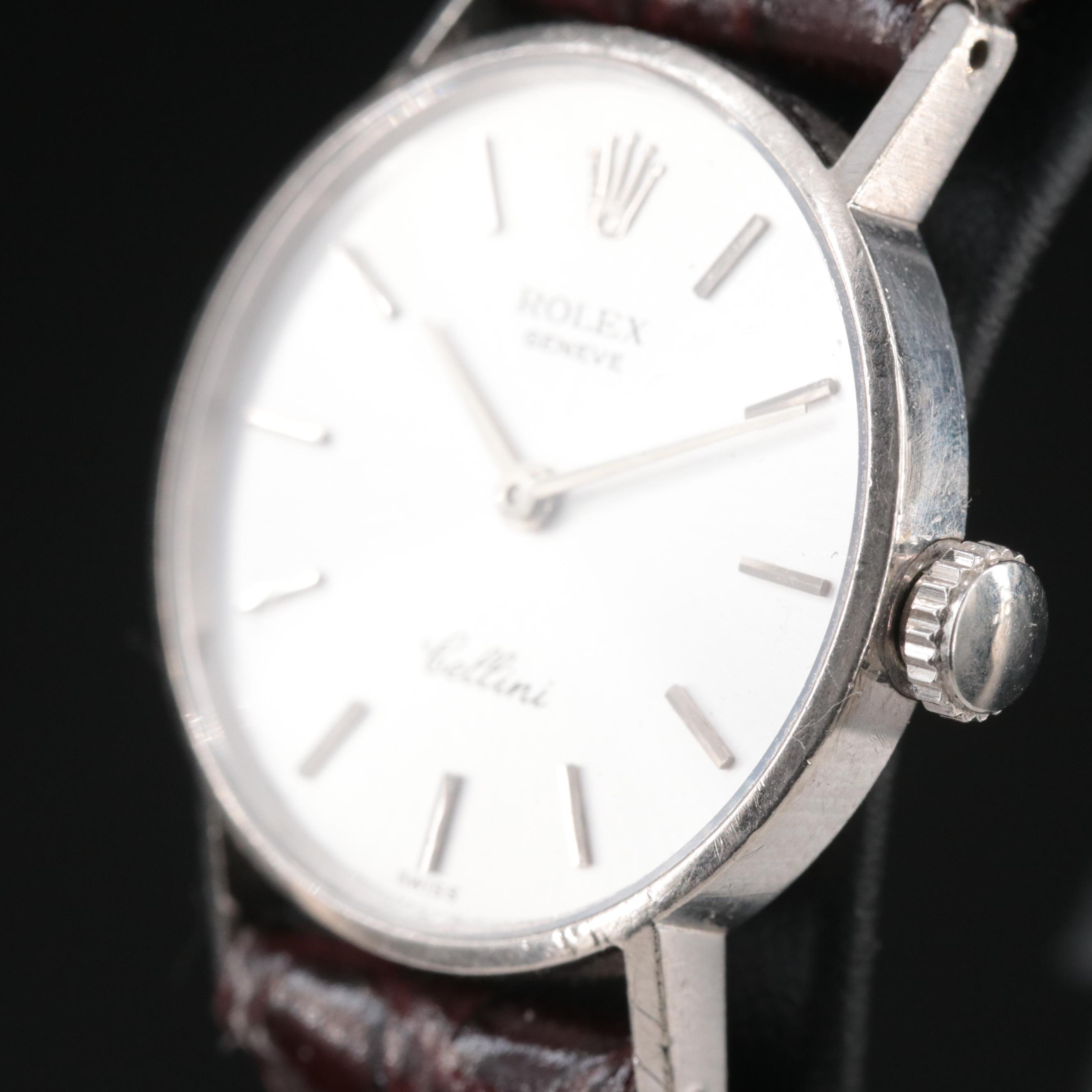18K Vintage Rolex Cellini Manual Wind Watch