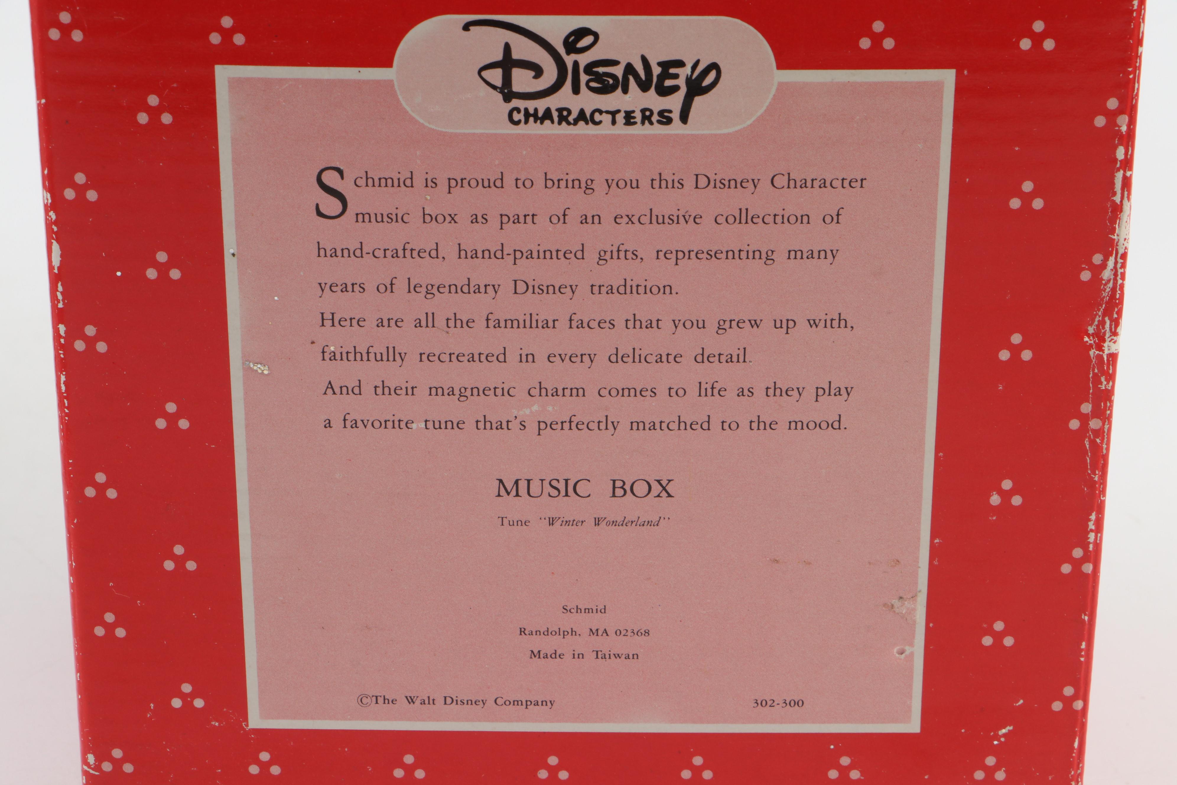 Walt Disney Classics Collection Figurines with Snow Globes, Ornaments, and More