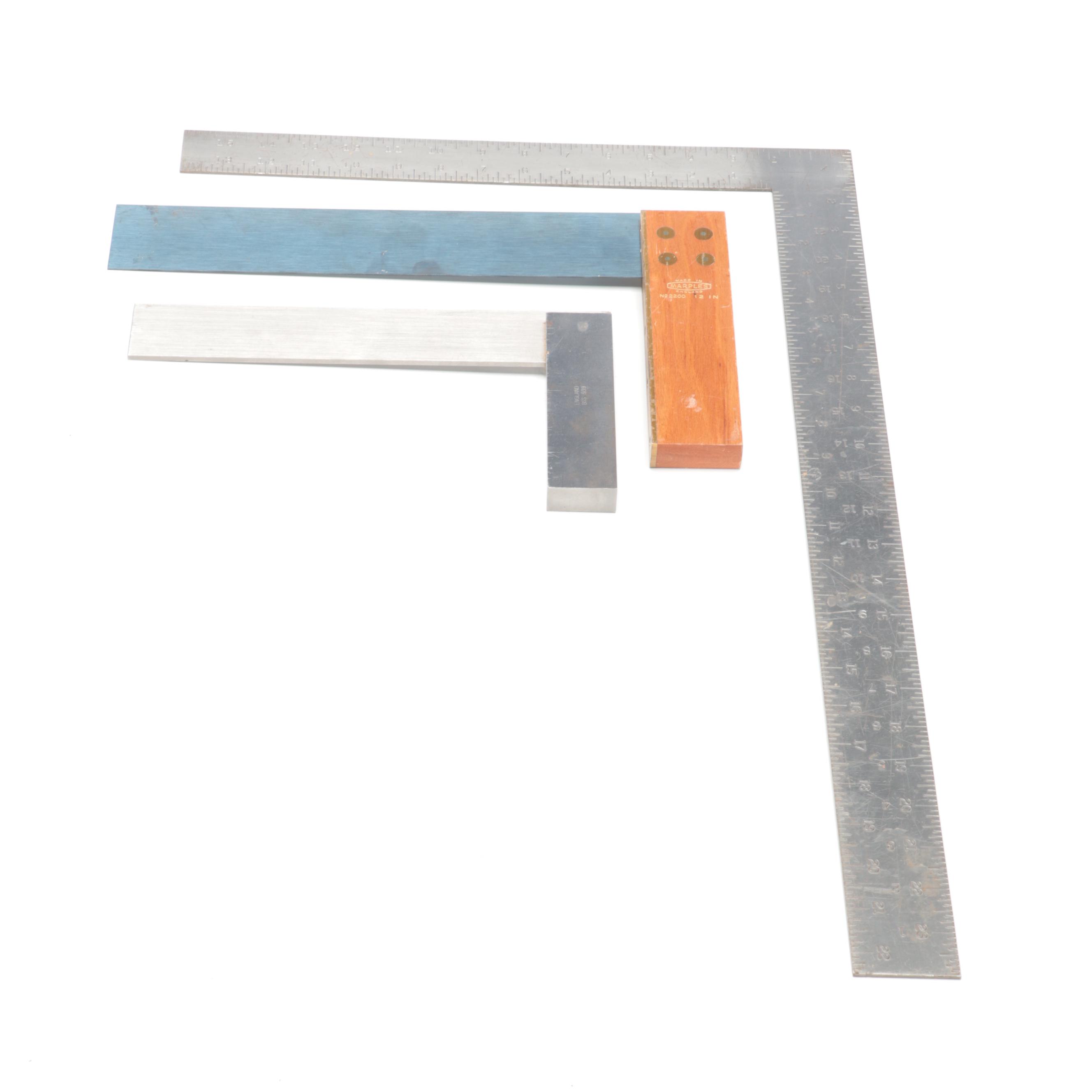 Machinist Squares Brace Drills, Snips, Hammer and More Tools