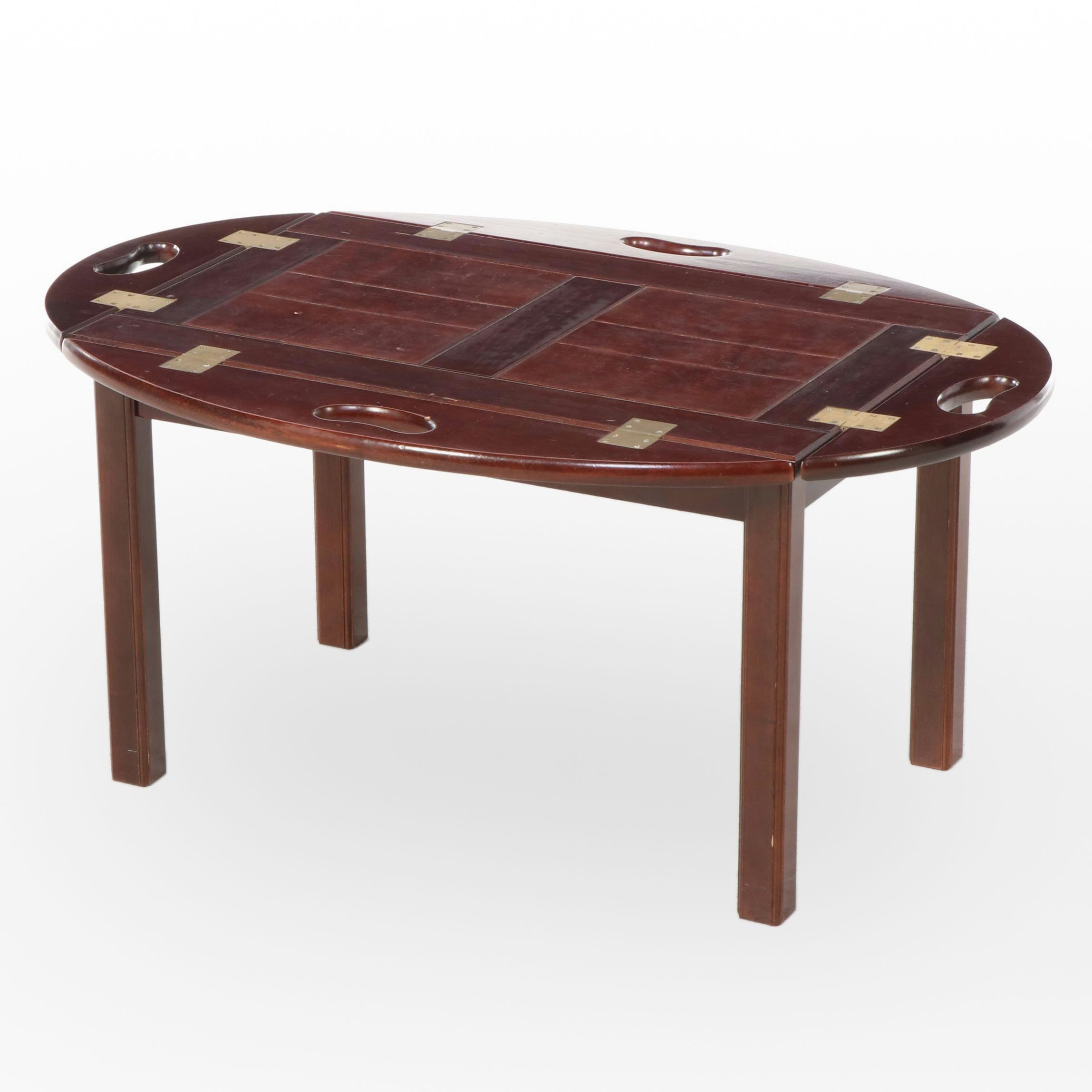 The Bombay Company Chippendale Style Butler's Tray Coffee Table