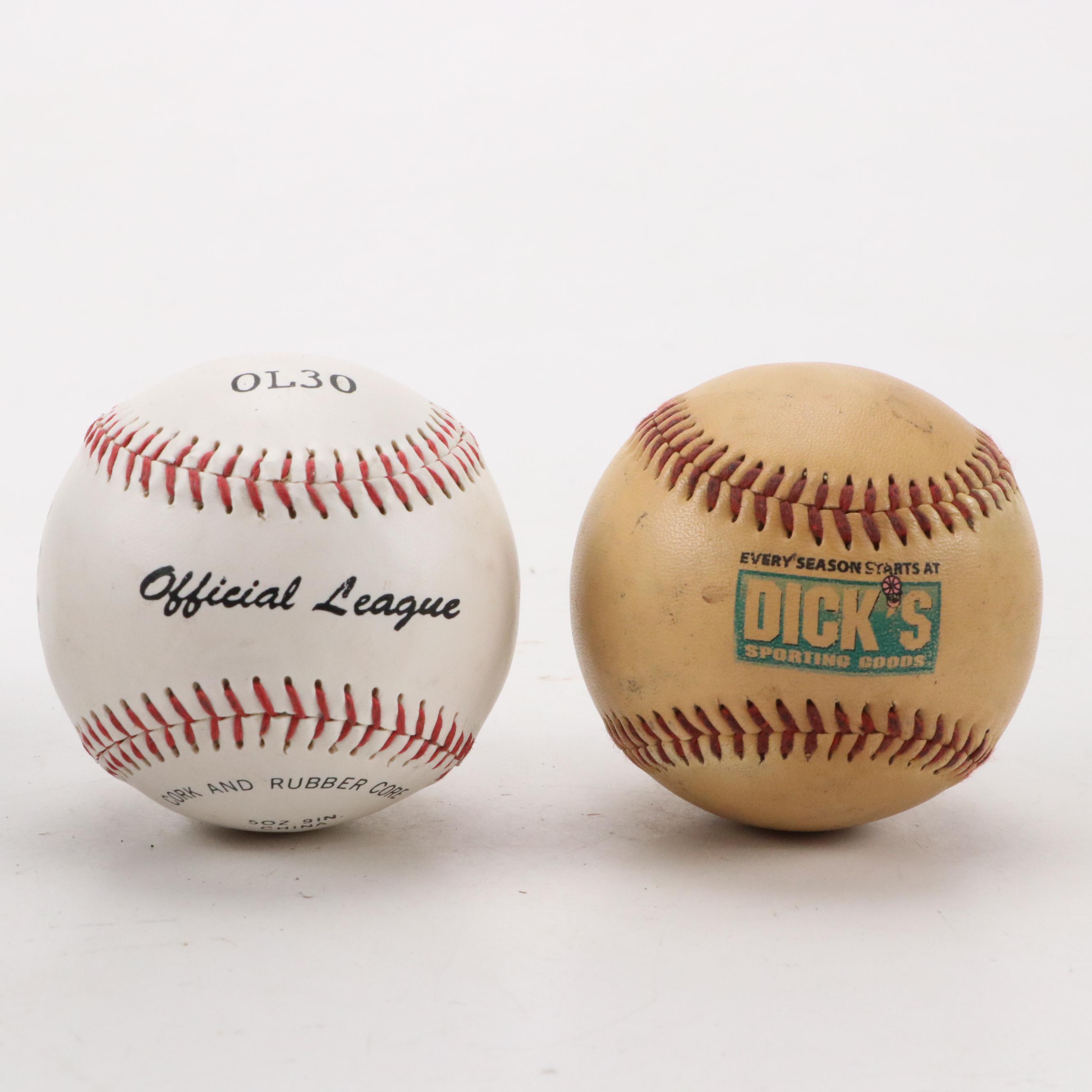 Amoco Toy Tanker Truck with Toy Fire Truck, Softball Glove and Baseballs