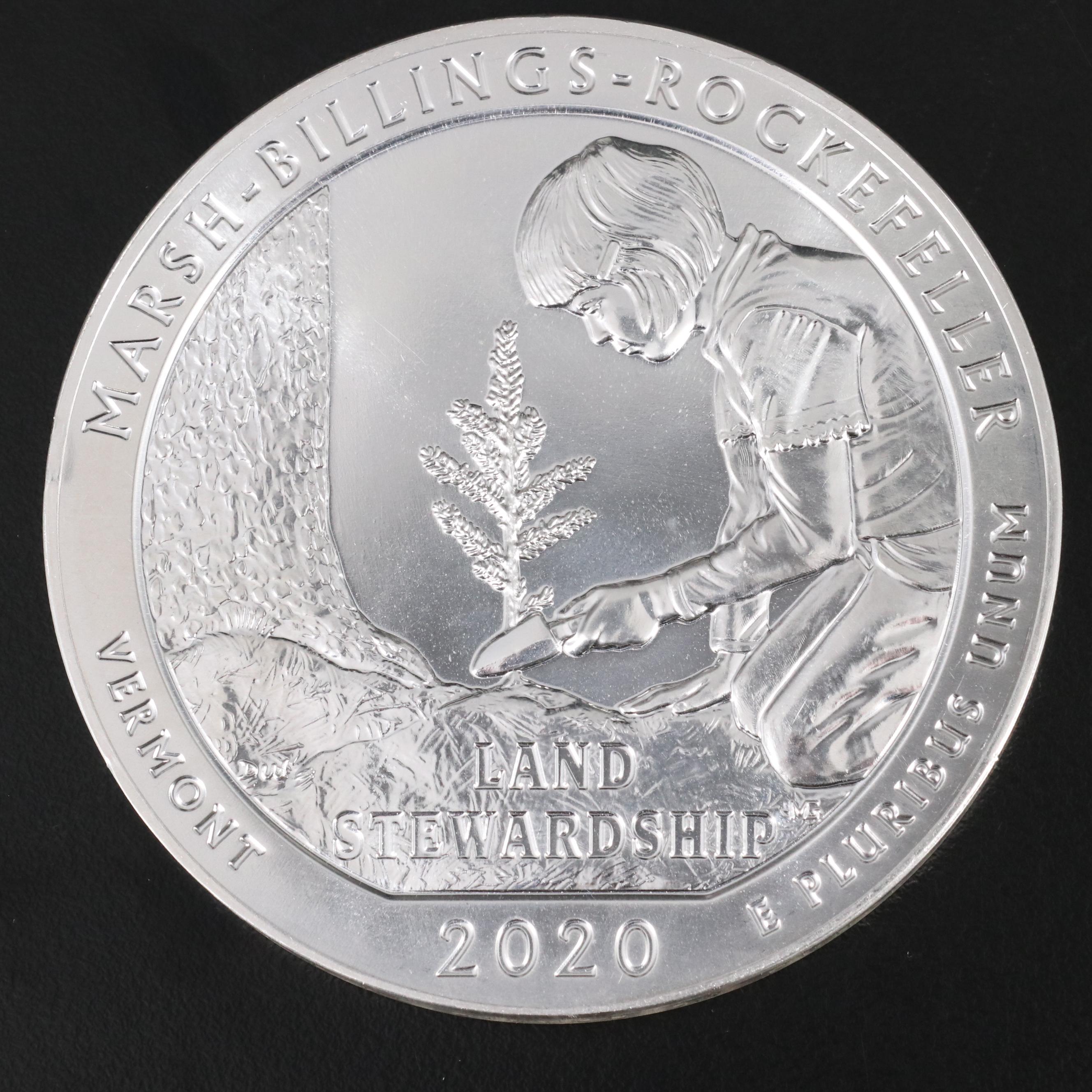 2020 America the Beautiful Five Ounce Silver Coin