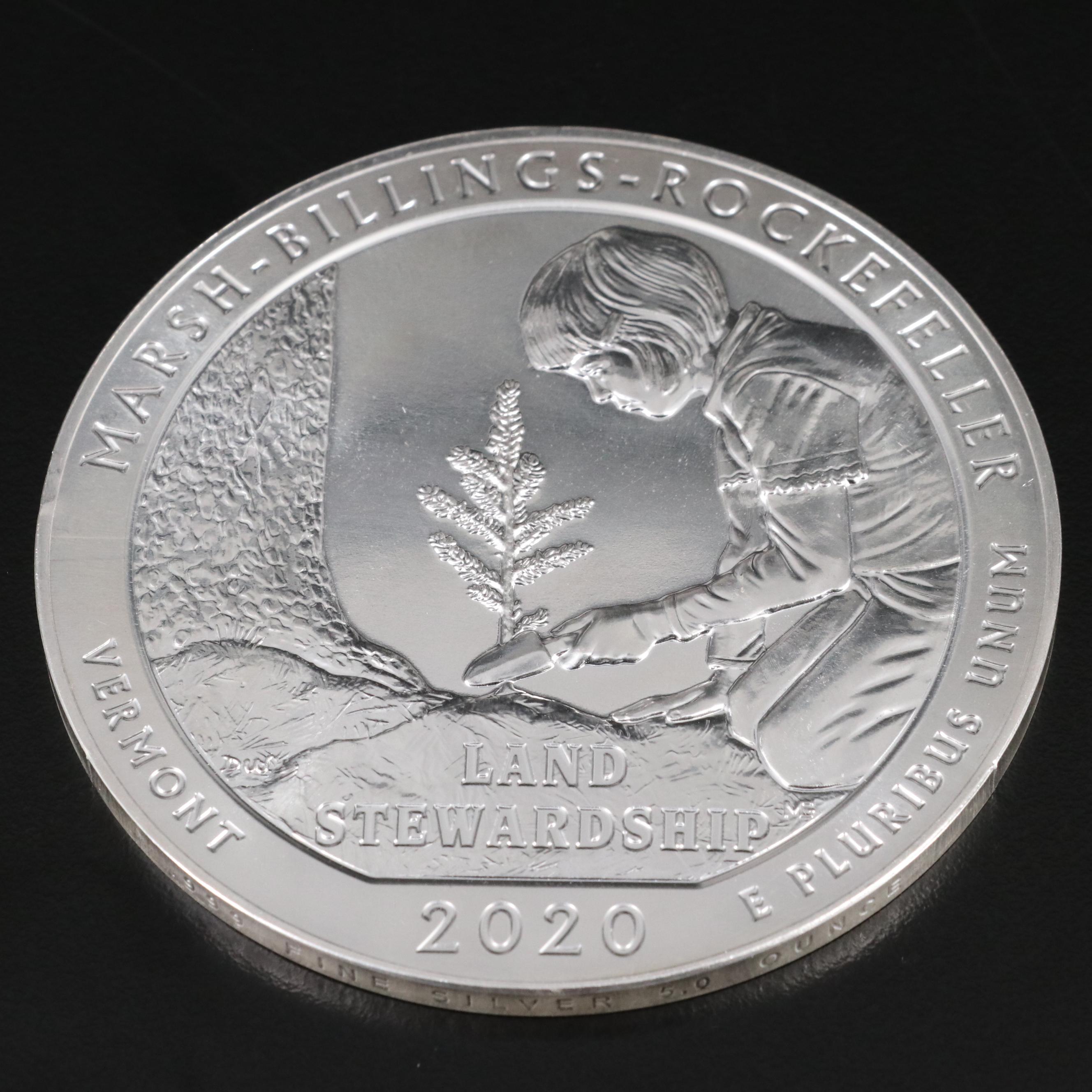 2020 America the Beautiful Five Ounce Silver Coin