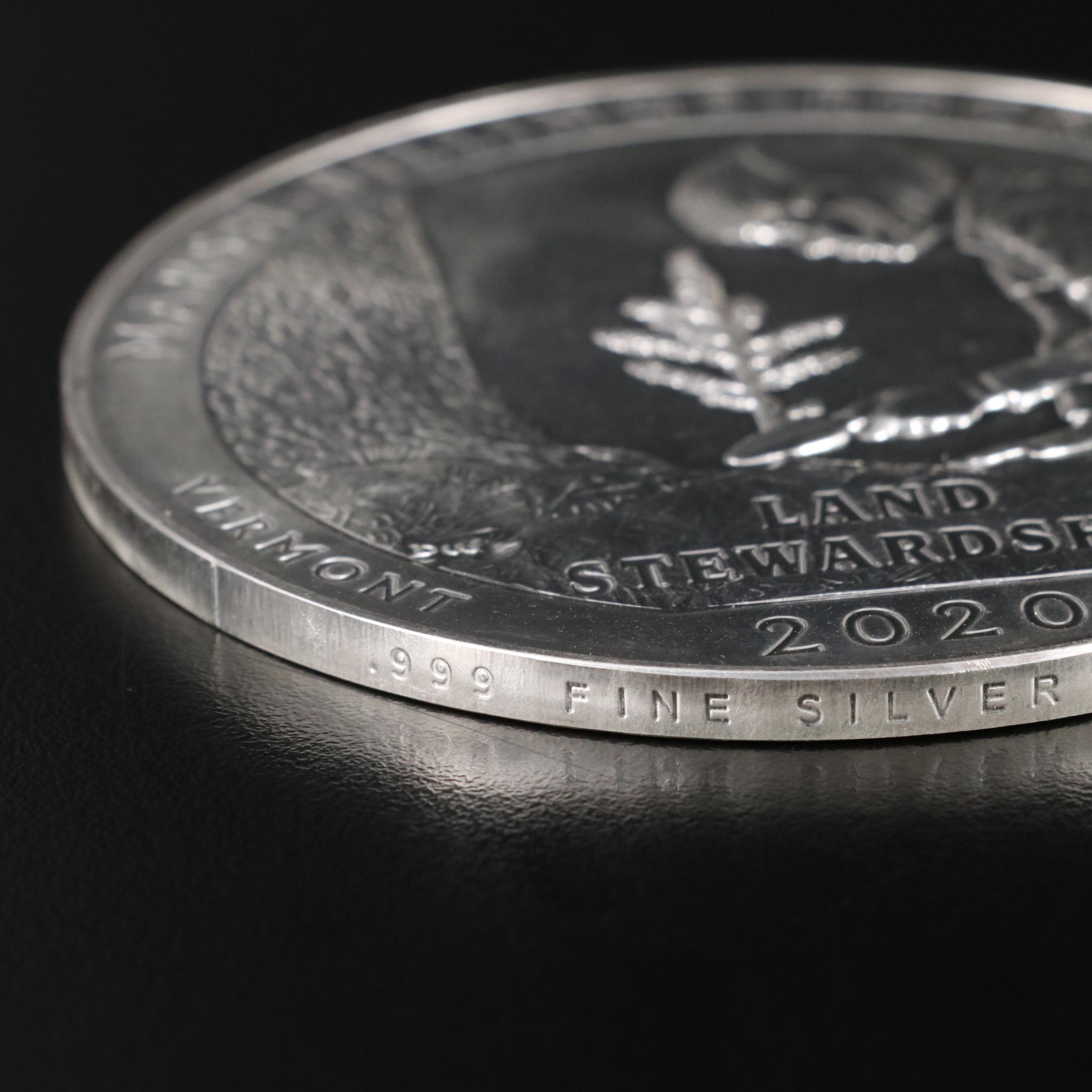 2020 America the Beautiful Five Ounce Silver Coin