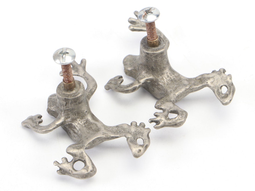 Doux Roux Metal Animal-Themed Drawer Pulls with Glazed Terracotta Pulls ...
