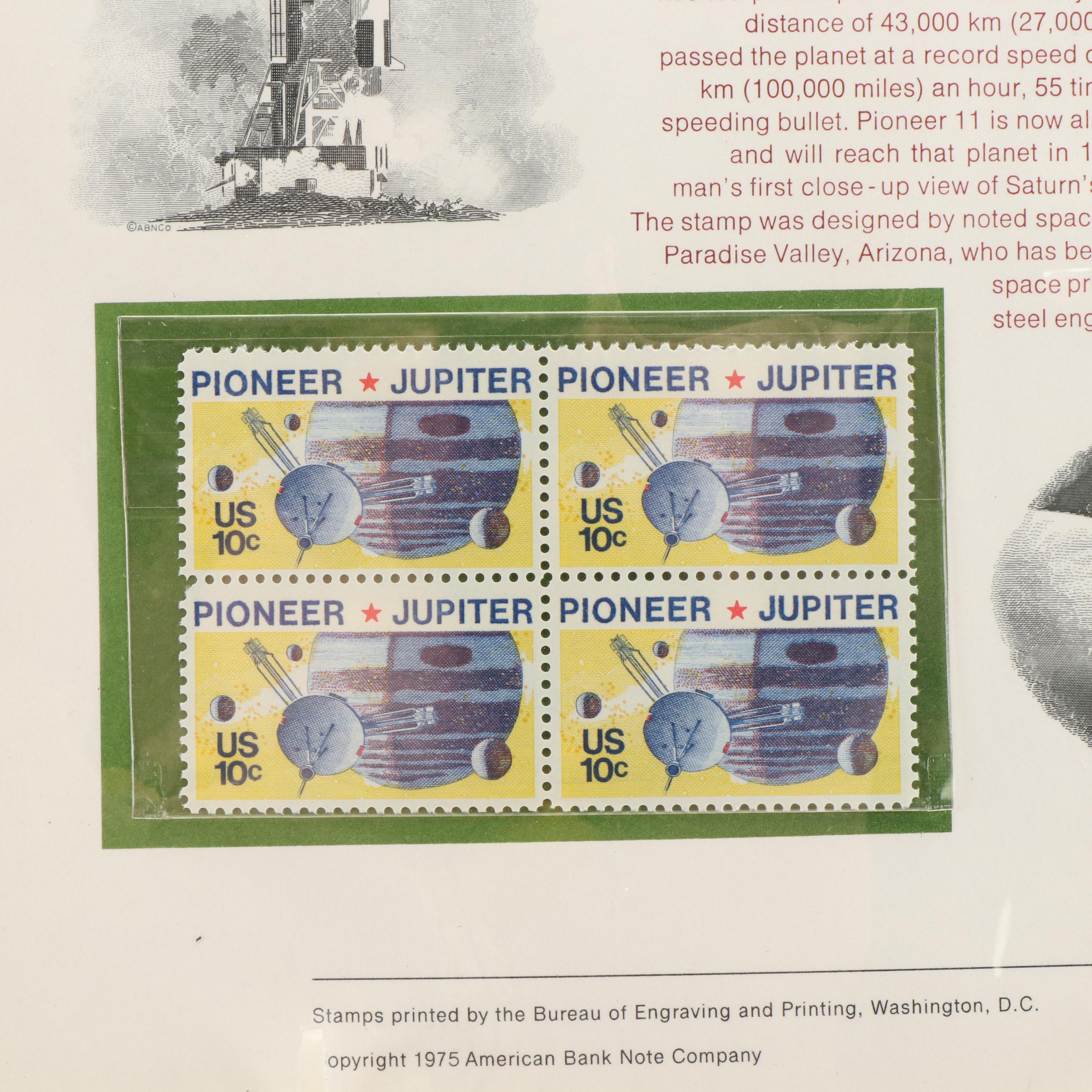 Two Albums of U.S. Commemorative Plate Block Stamp Panels