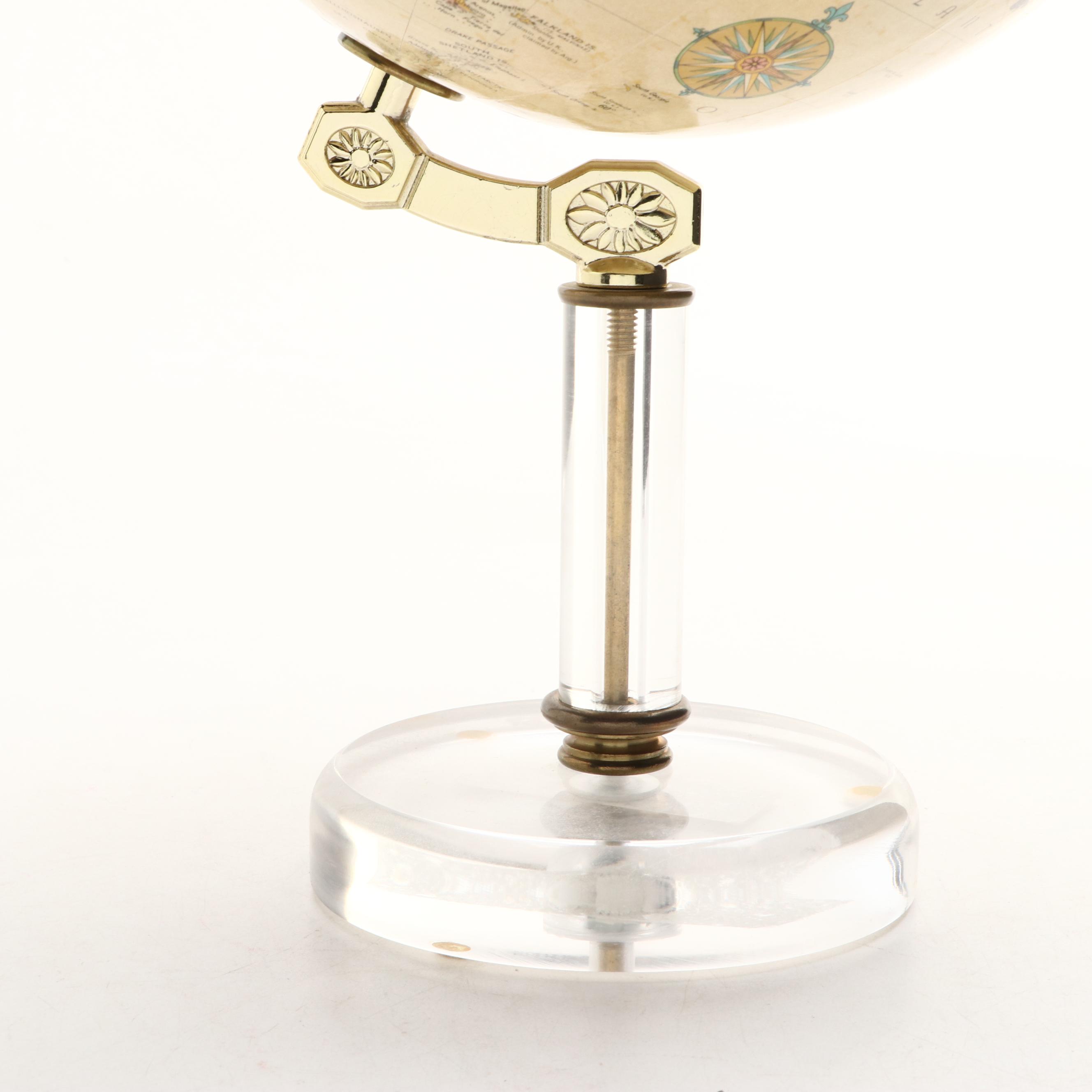 Replogle World Classic Series Topographical Desk Globe on Acrylic Base
