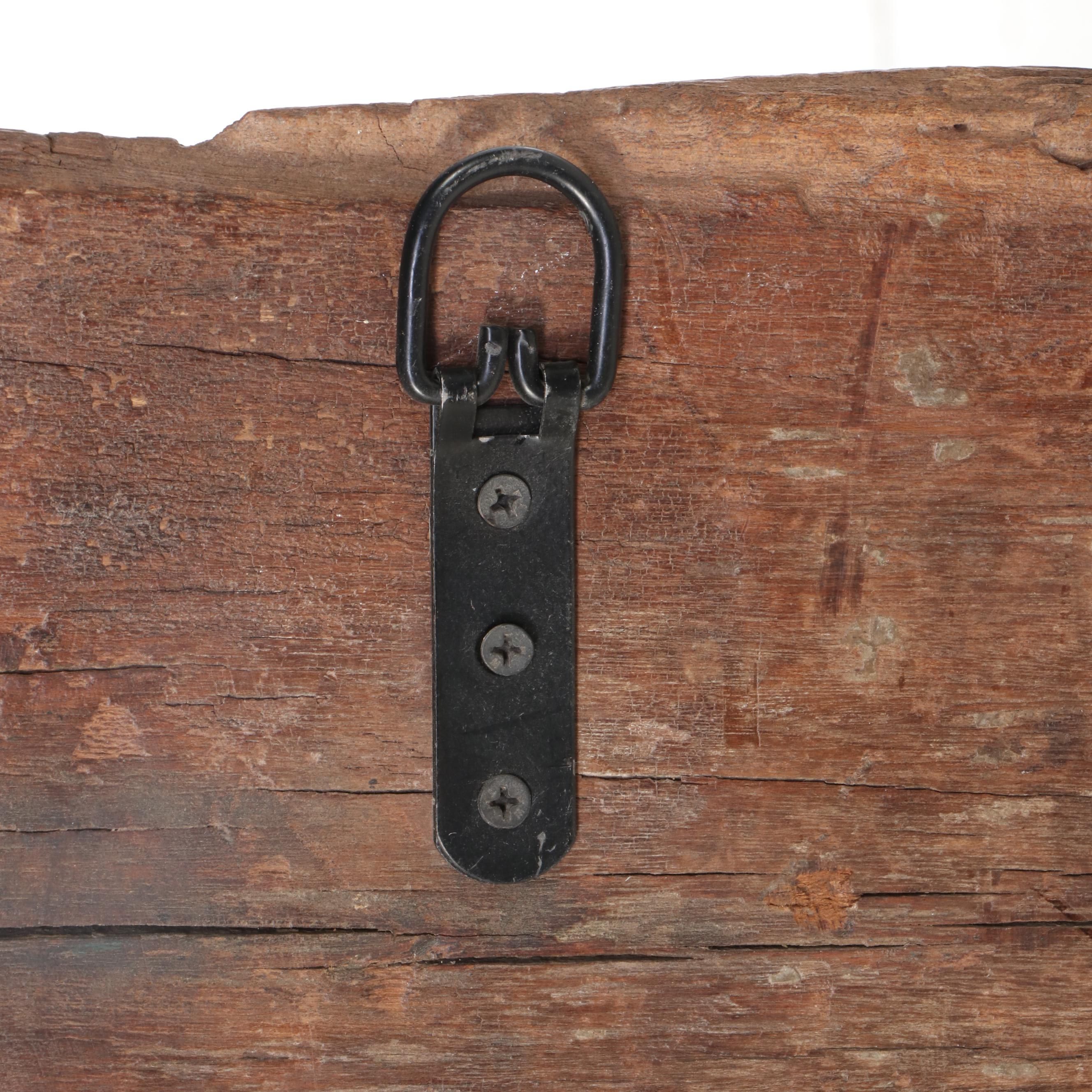 Indian Hand-Carved Wood Door Lintel