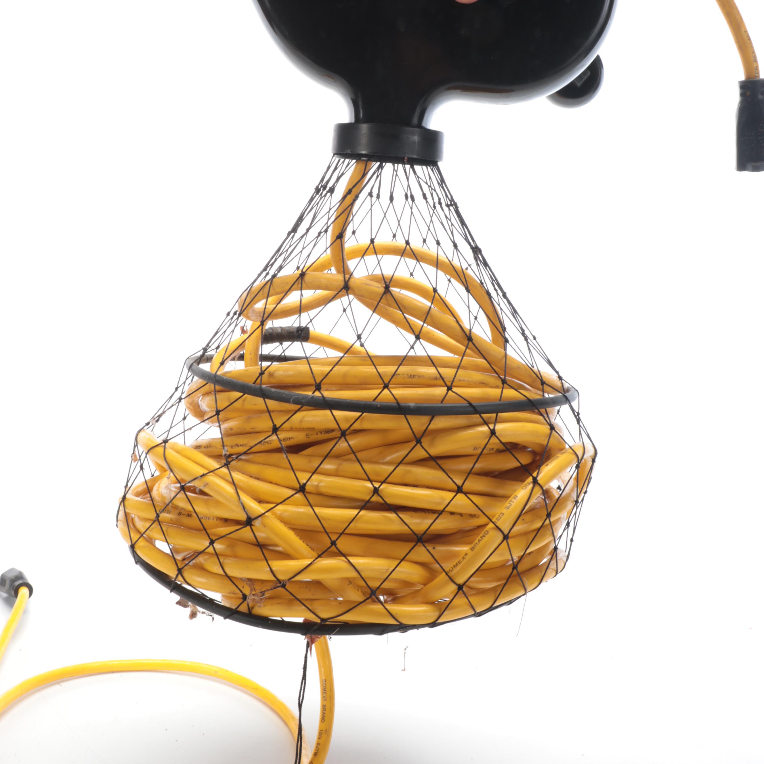 Romex Extension Cord With Retractor and Mesh Bag EBTH