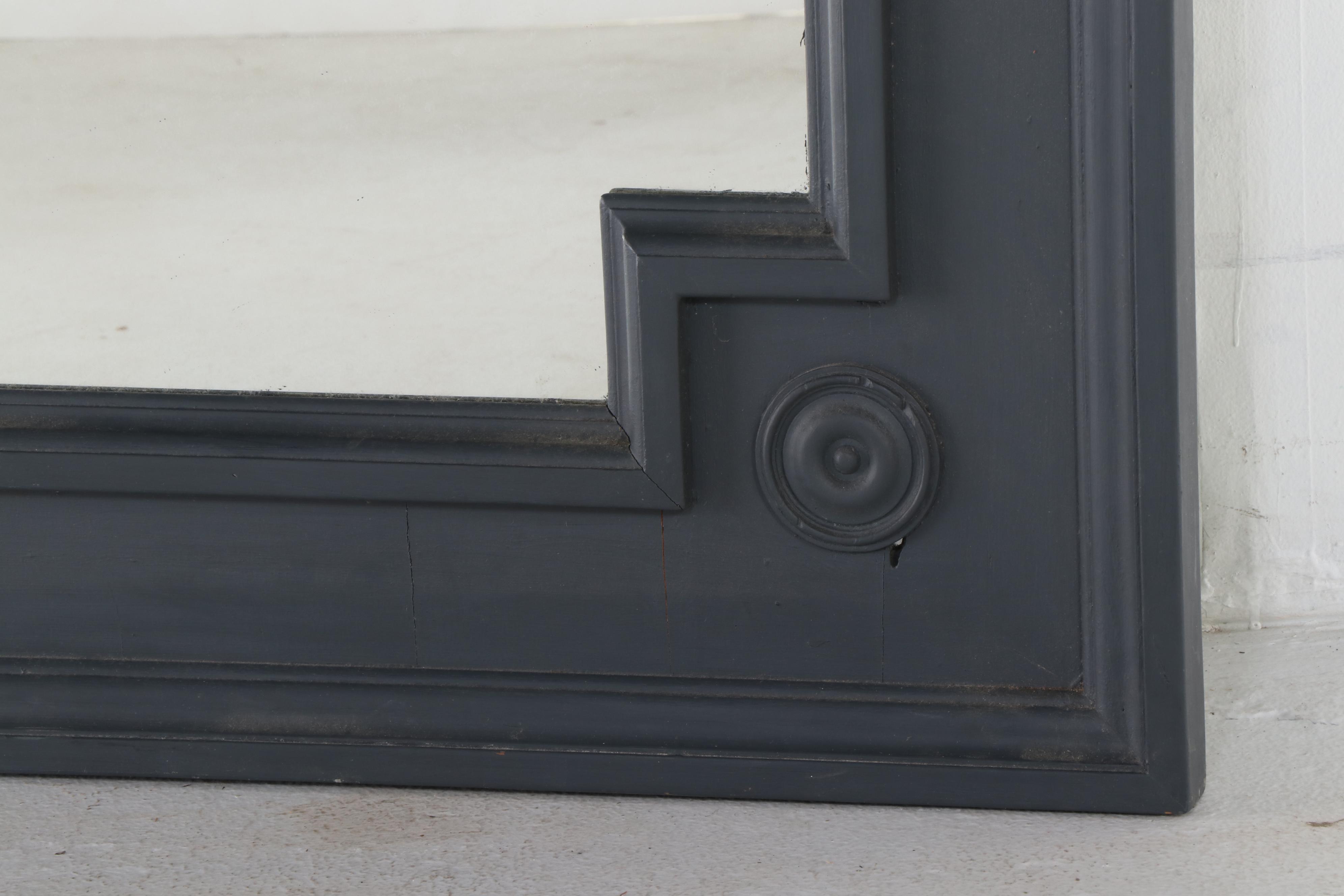 Turning House Furniture Painted Wood Frame Wall Mirror