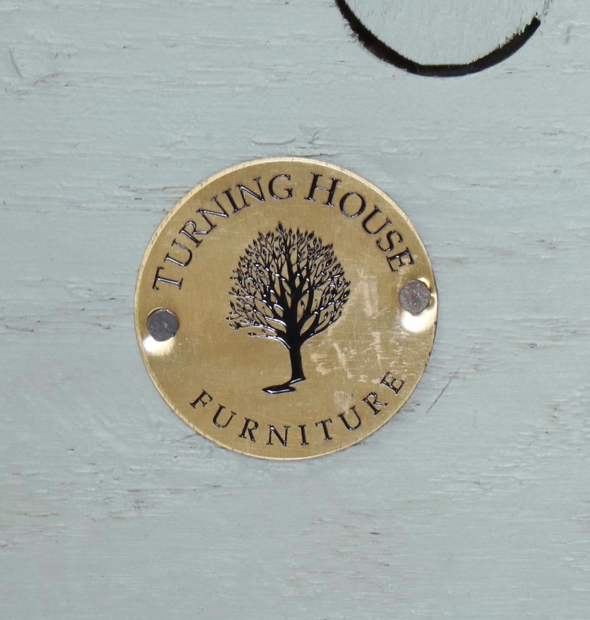 Turning House Furniture Painted Wood Frame Wall Mirror