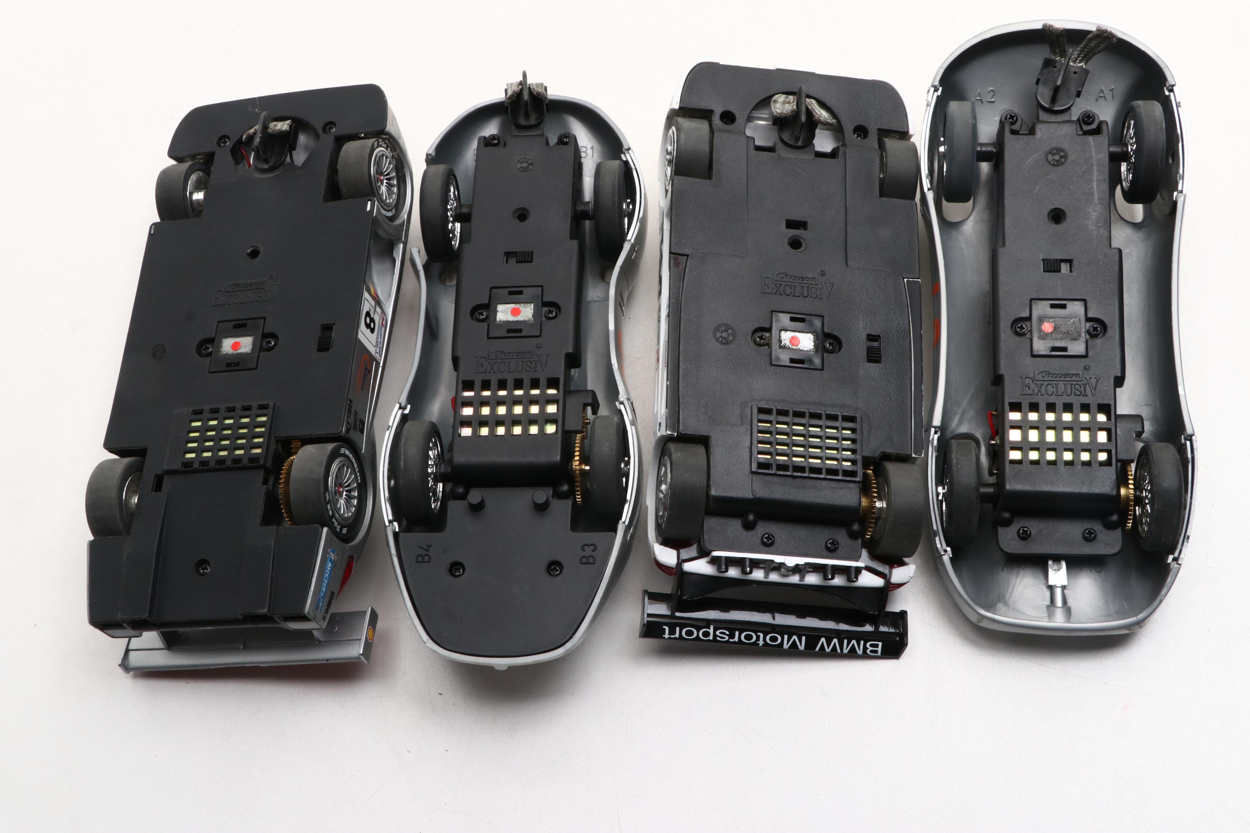 Audi and Mercedes 24 Hour Le Mans Scale Model Prototypes