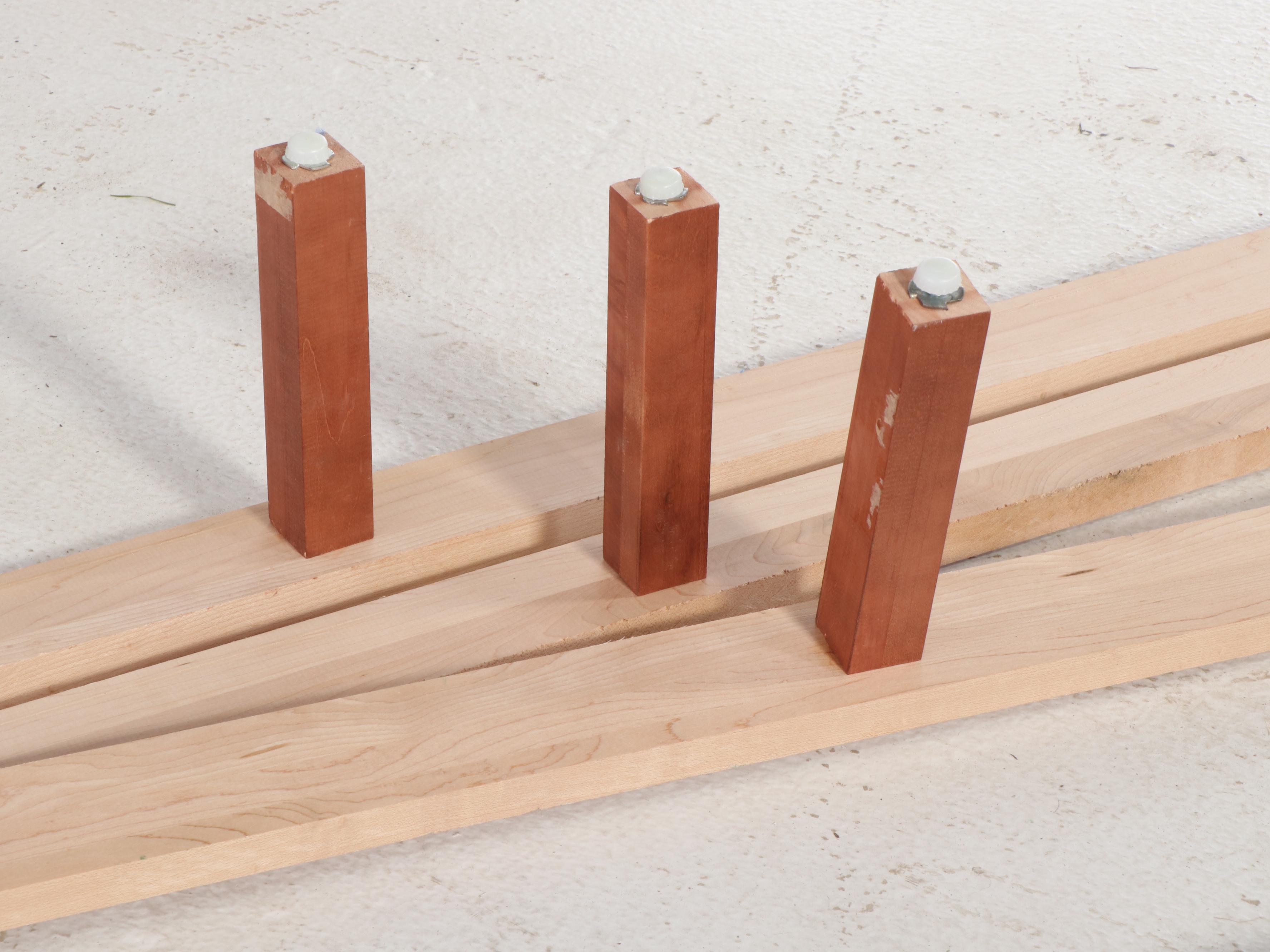 HPL Mobilier Furniture Louis Philippe Style Queen Size Sleigh Bed Frame