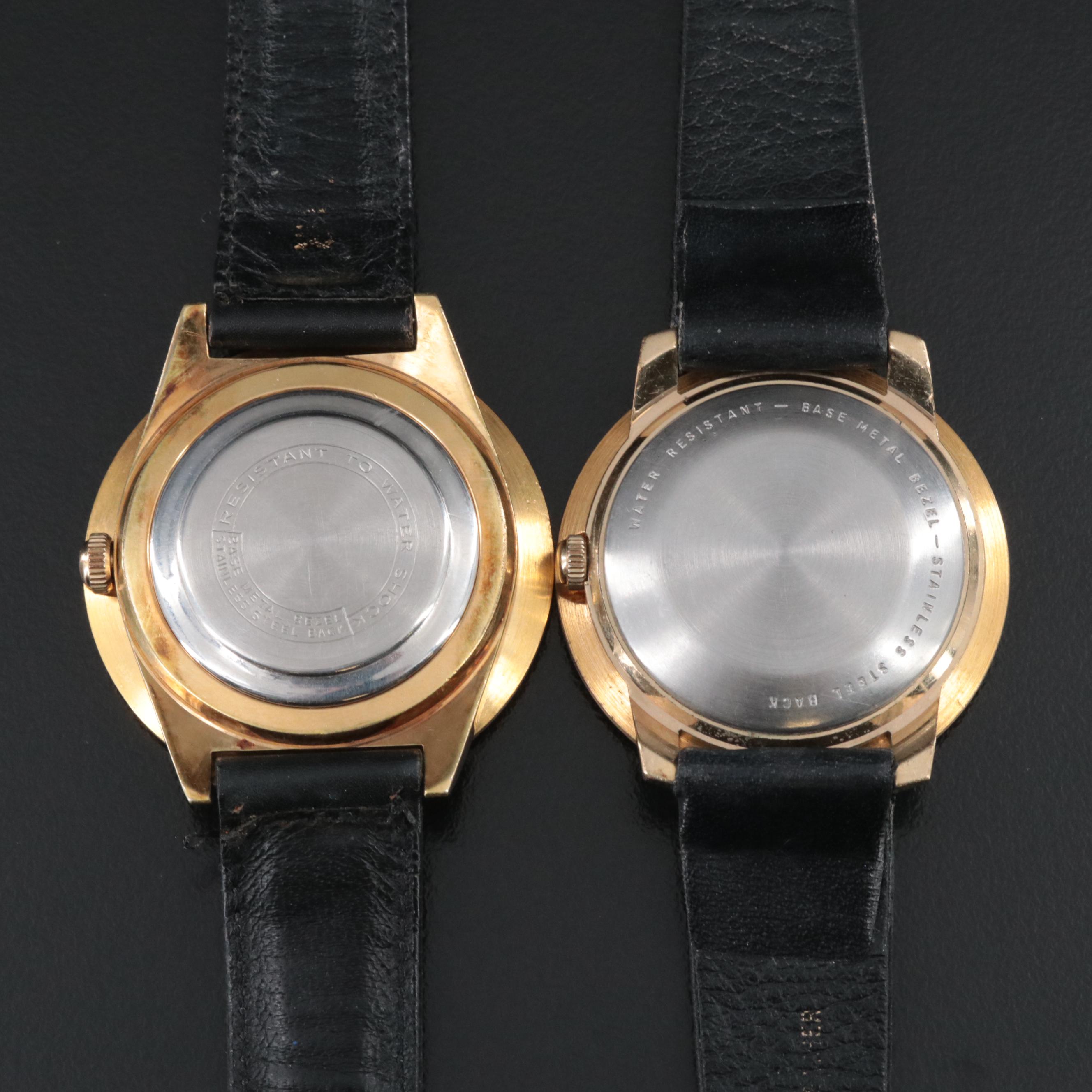 1970 and 1972 Howard Hughes Invitational Golf Tournaments Stem Wind Watches