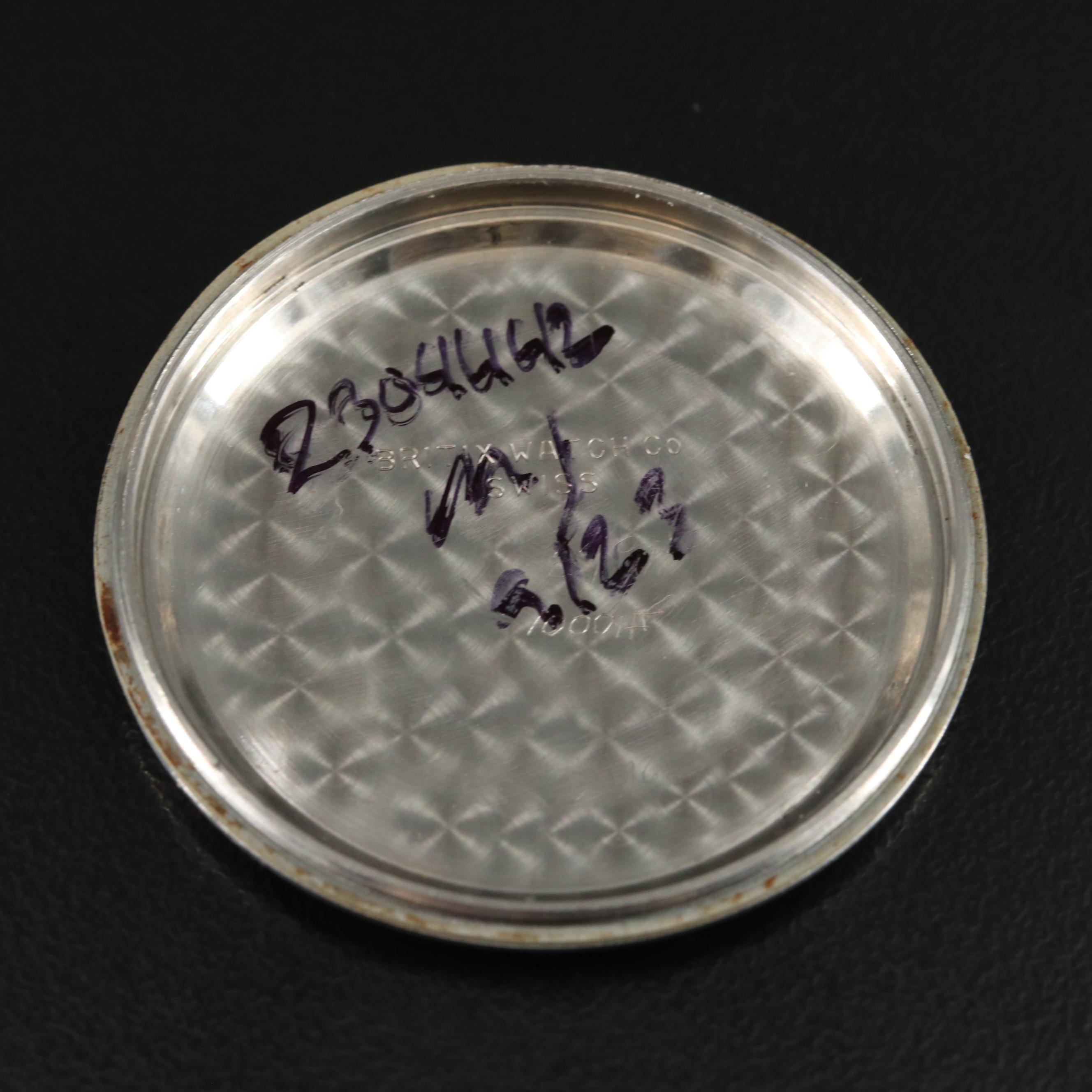 Vintage Wakmann Chronograph Stainless Steel Watch