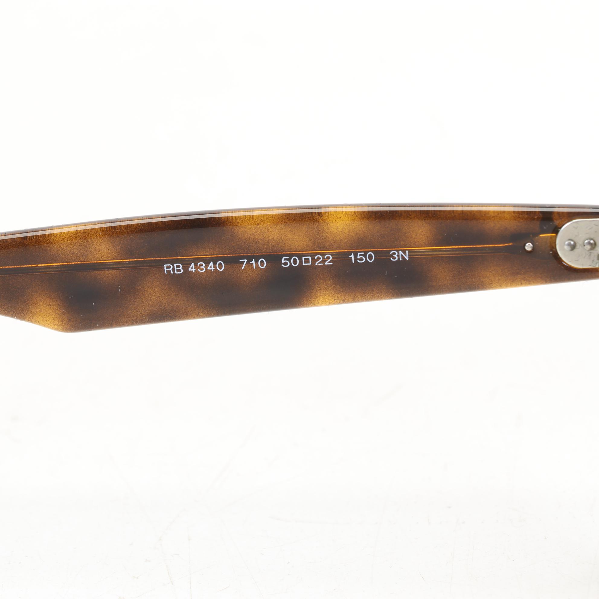 Ray-Ban RB 4340 Wayfarer Sunglasses and RB 5283 Tortoise Prescription Glasses