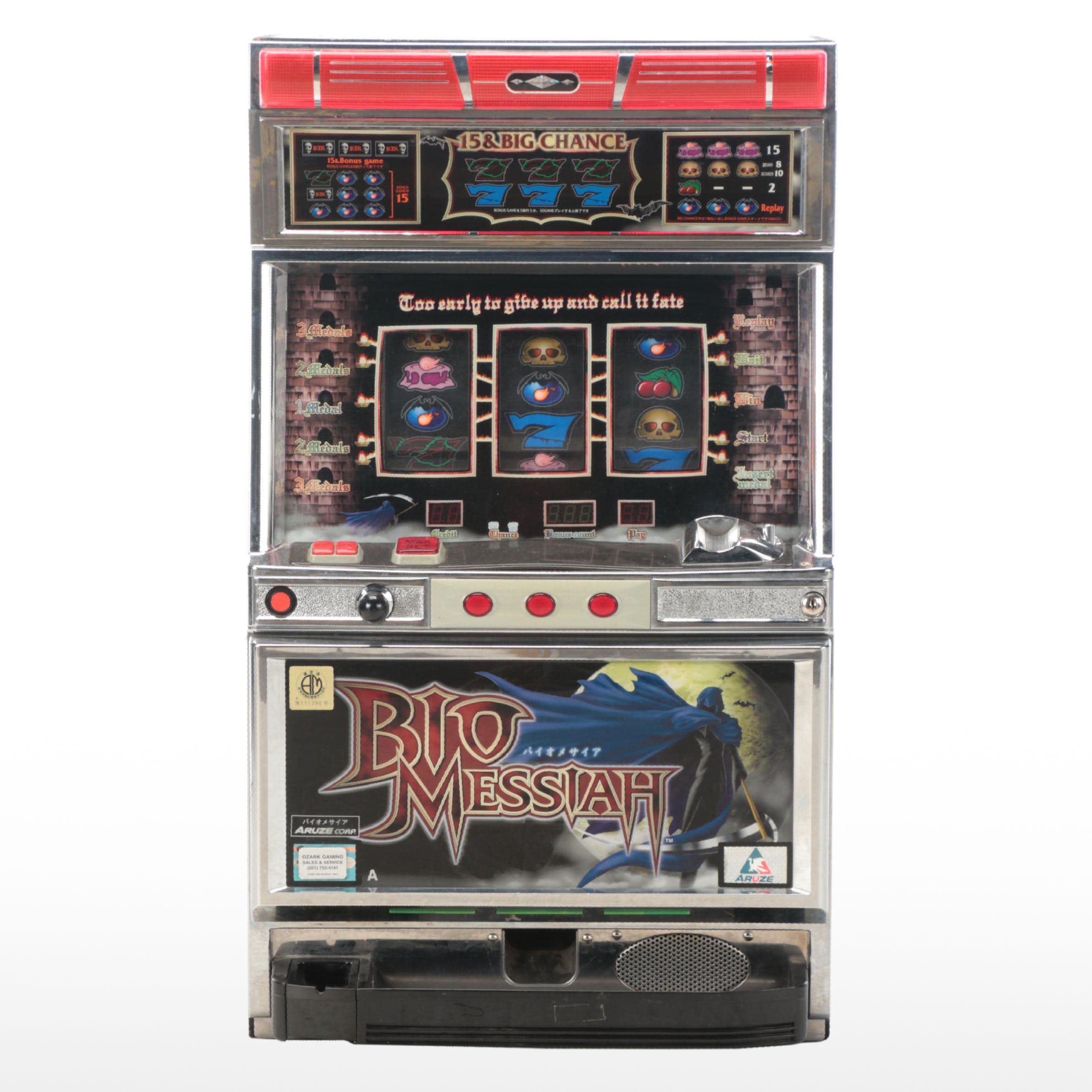 Aruze Corp. "Bio Messiah" Slot Machine, 1999