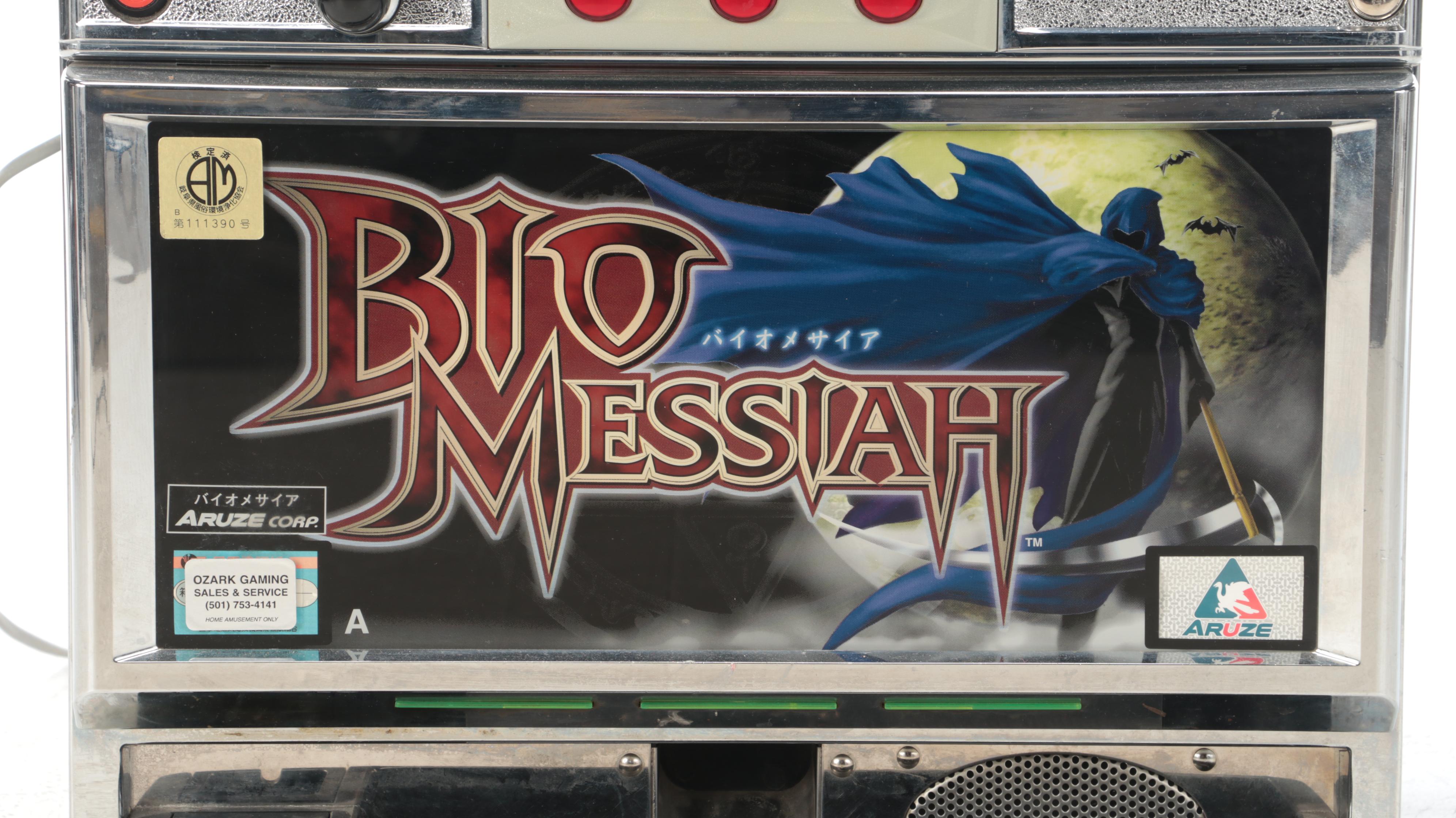 Aruze Corp. "Bio Messiah" Slot Machine, 1999