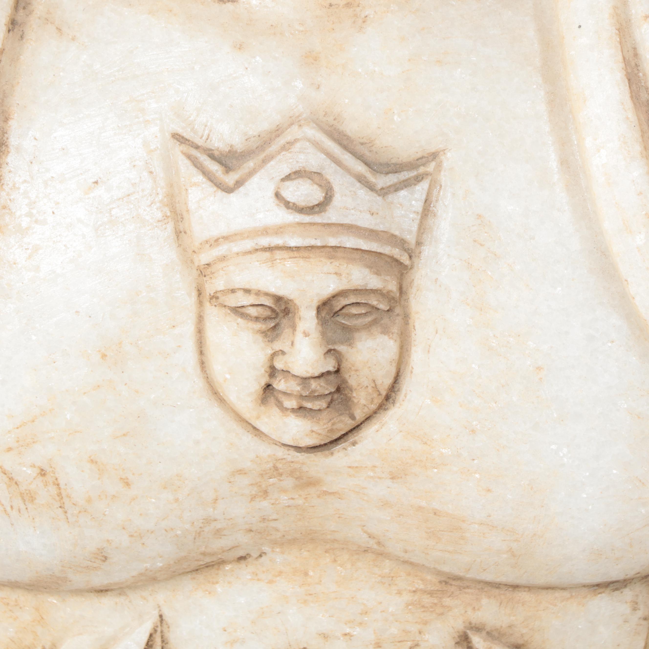 Roman/Classical Style Carved Stone Male Torso