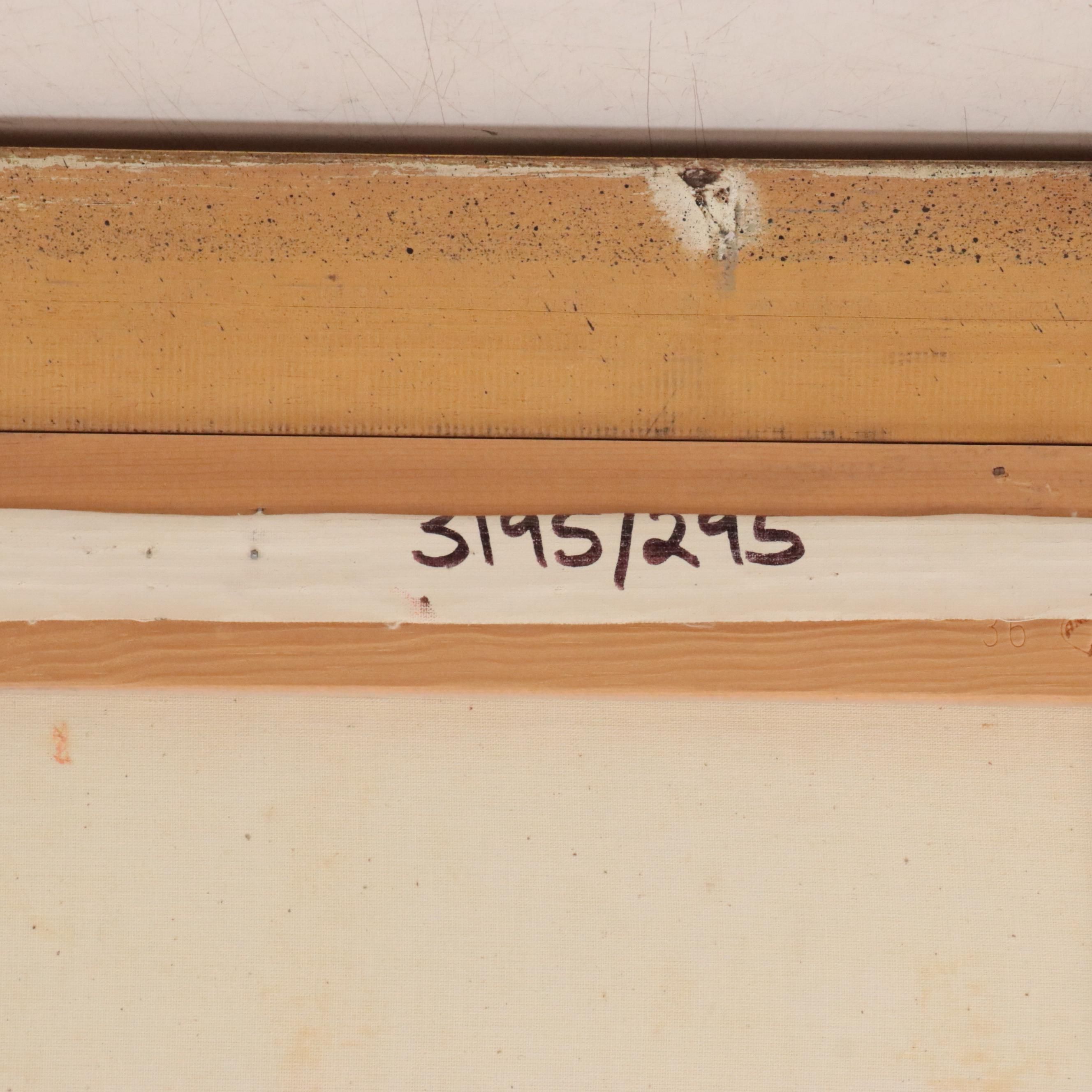 Antoine Blanchard Parisian Cityscape Oil Painting of Moulin Rouge