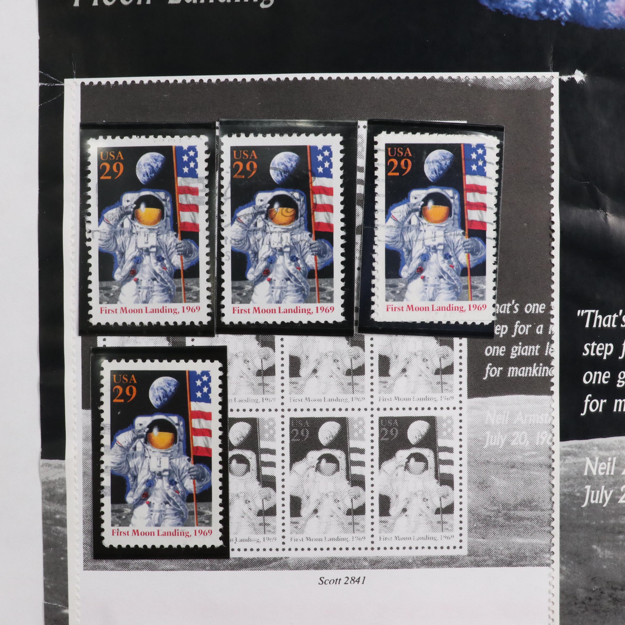 Minuteman Stamp Album With United States Stamps From 1993