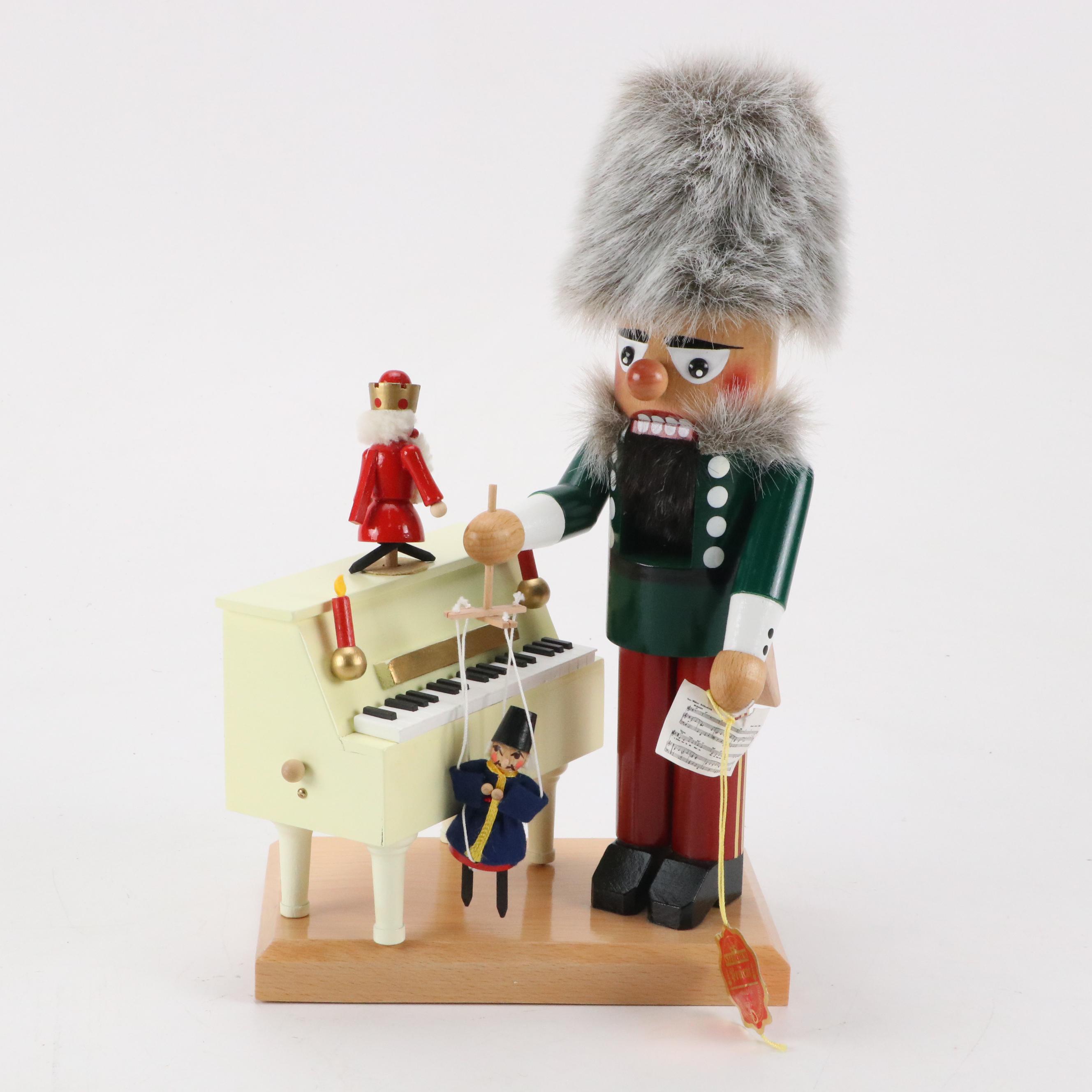 Steinbach Handmade Wooden Musical Nutcracker