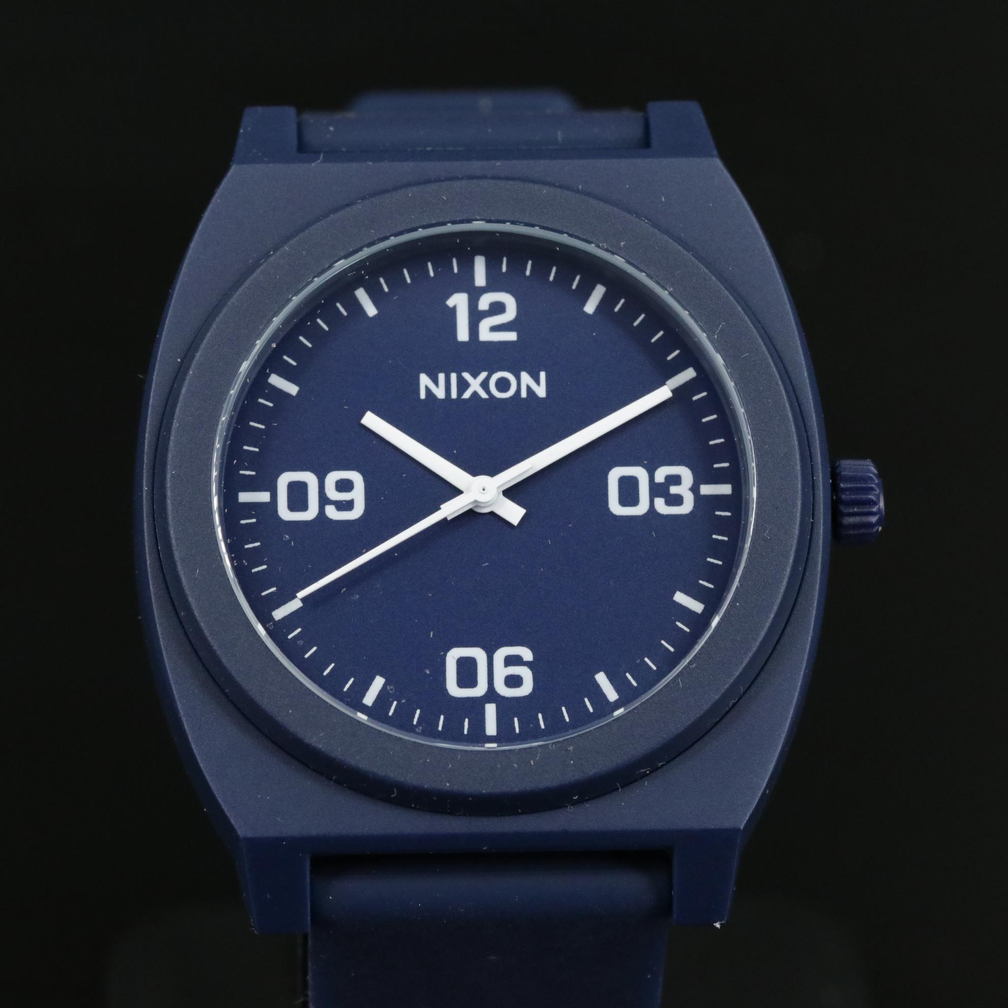 Nixon Time Teller P Corp Matte Navy Quartz Watch