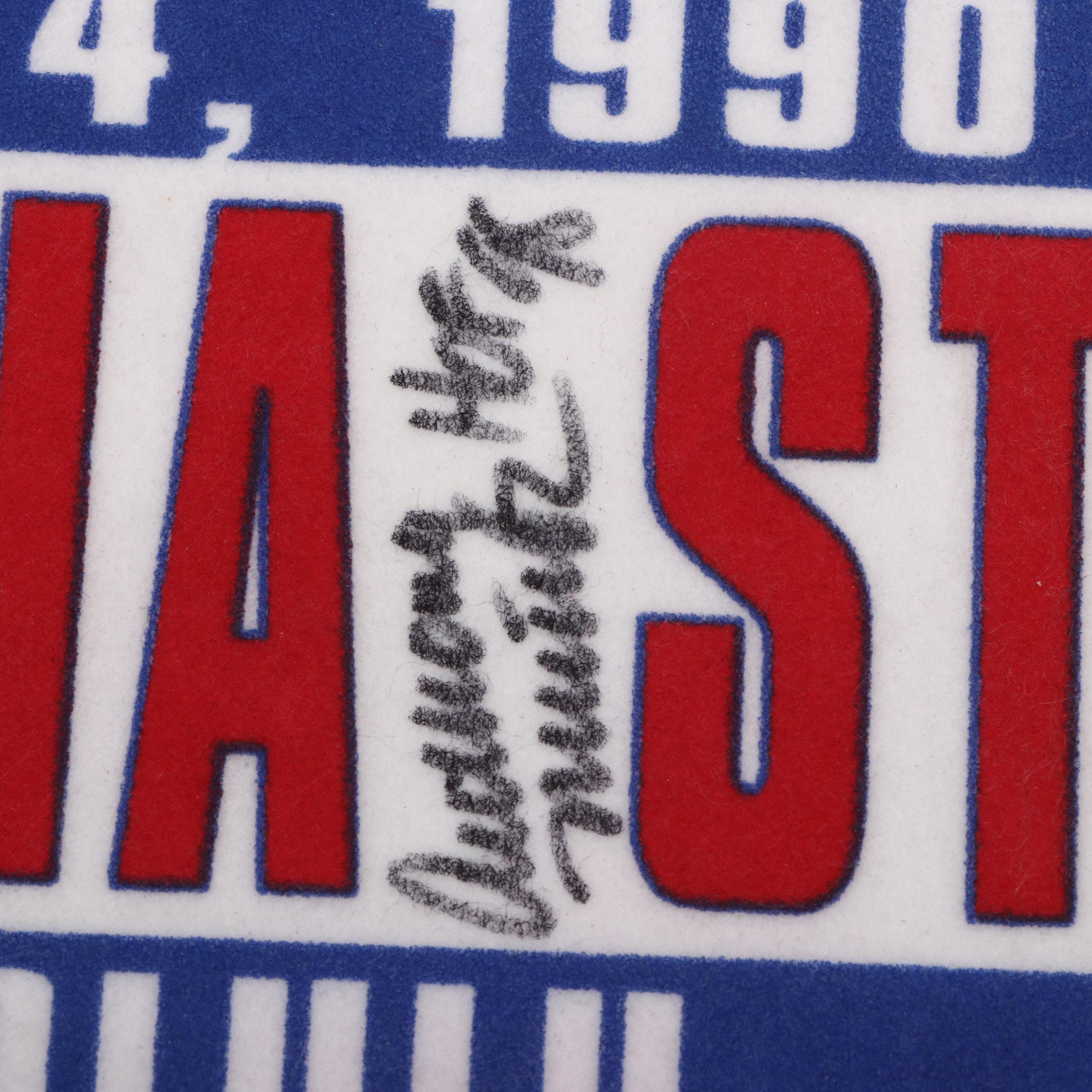 Anthony Muñoz Signed Pro Bowl Hats and Pennant with More