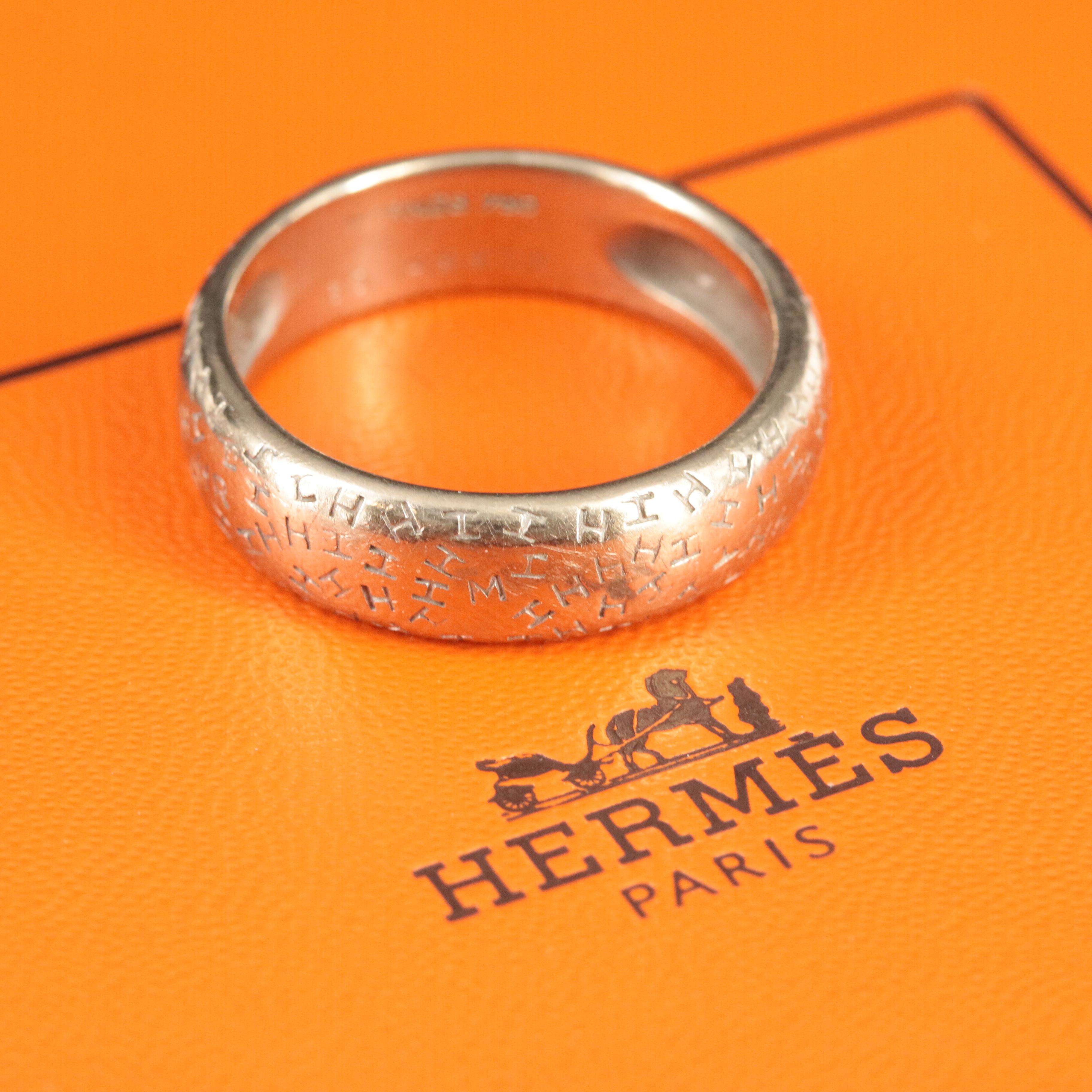 Hermès "Tohu Bohu" 18K Band