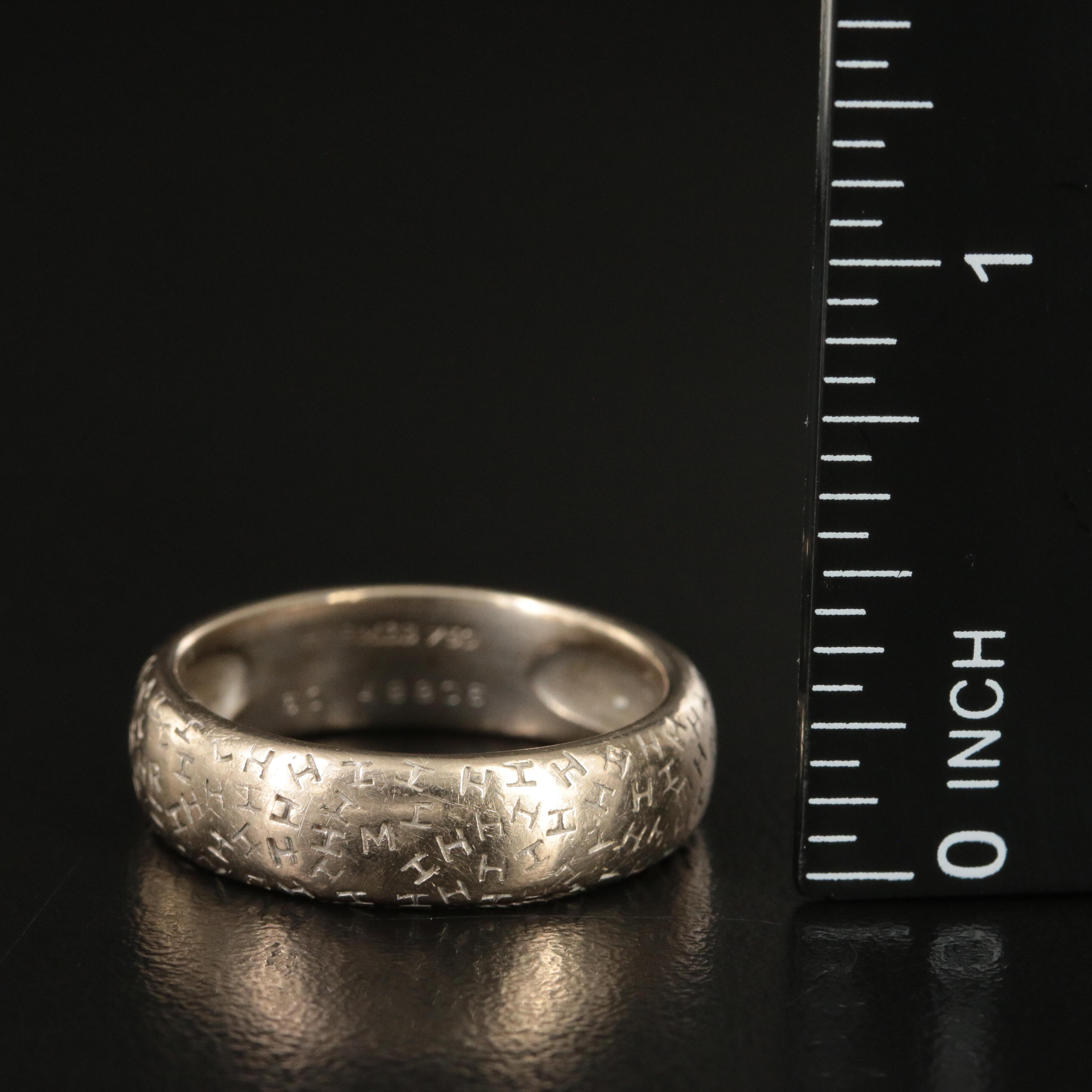 Hermès "Tohu Bohu" 18K Band