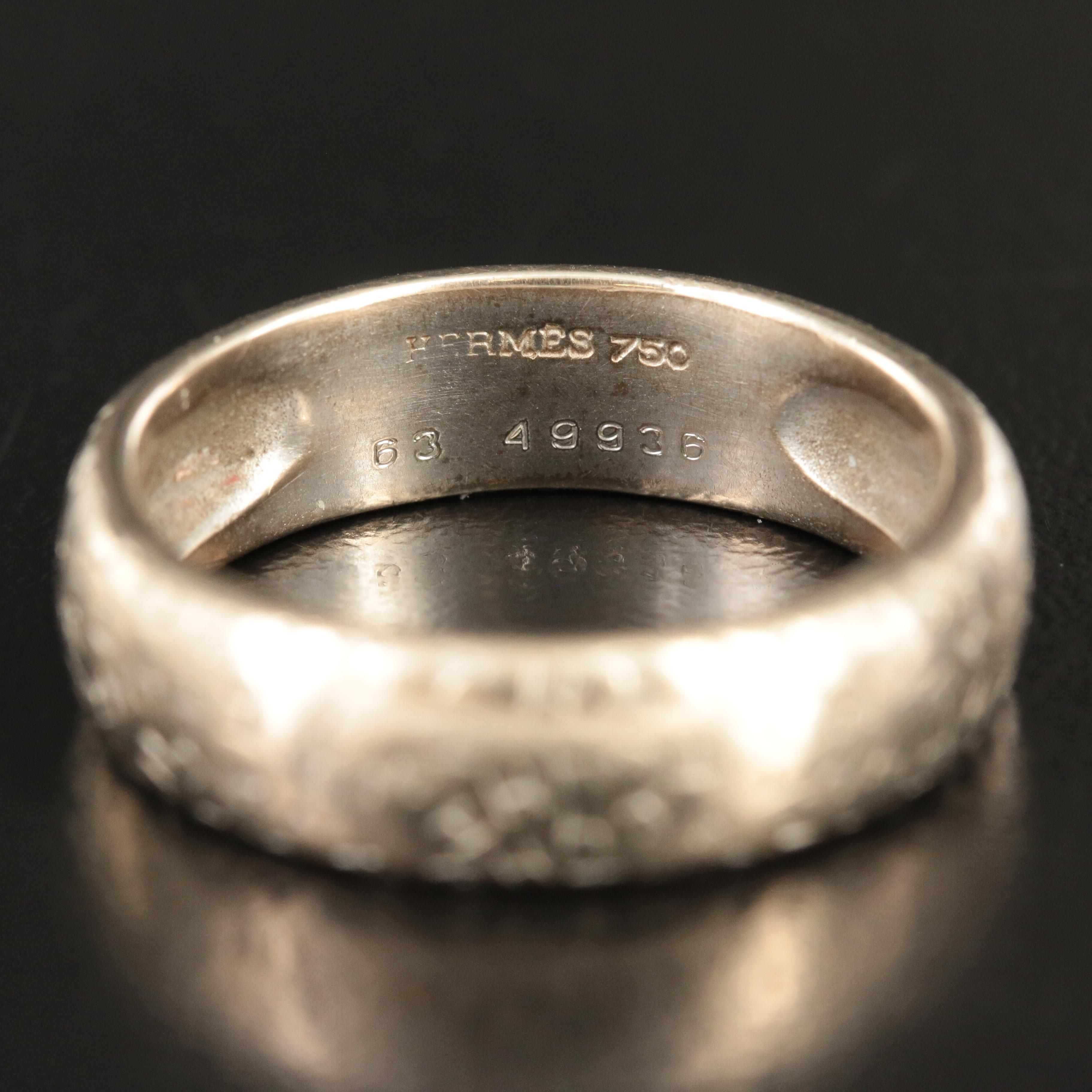 Hermès "Tohu Bohu" 18K Band