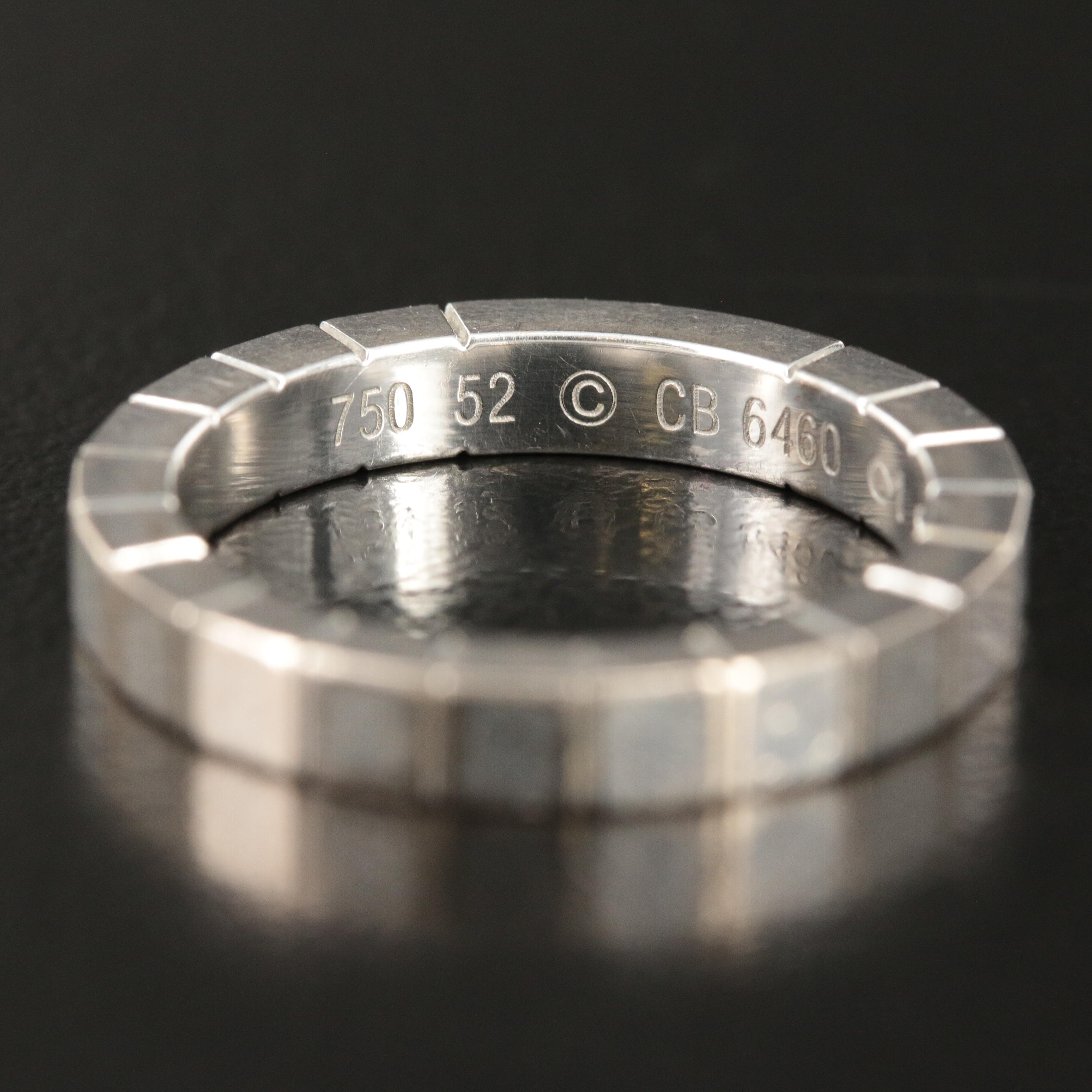 Cartier 18K "Lanieres" Ring