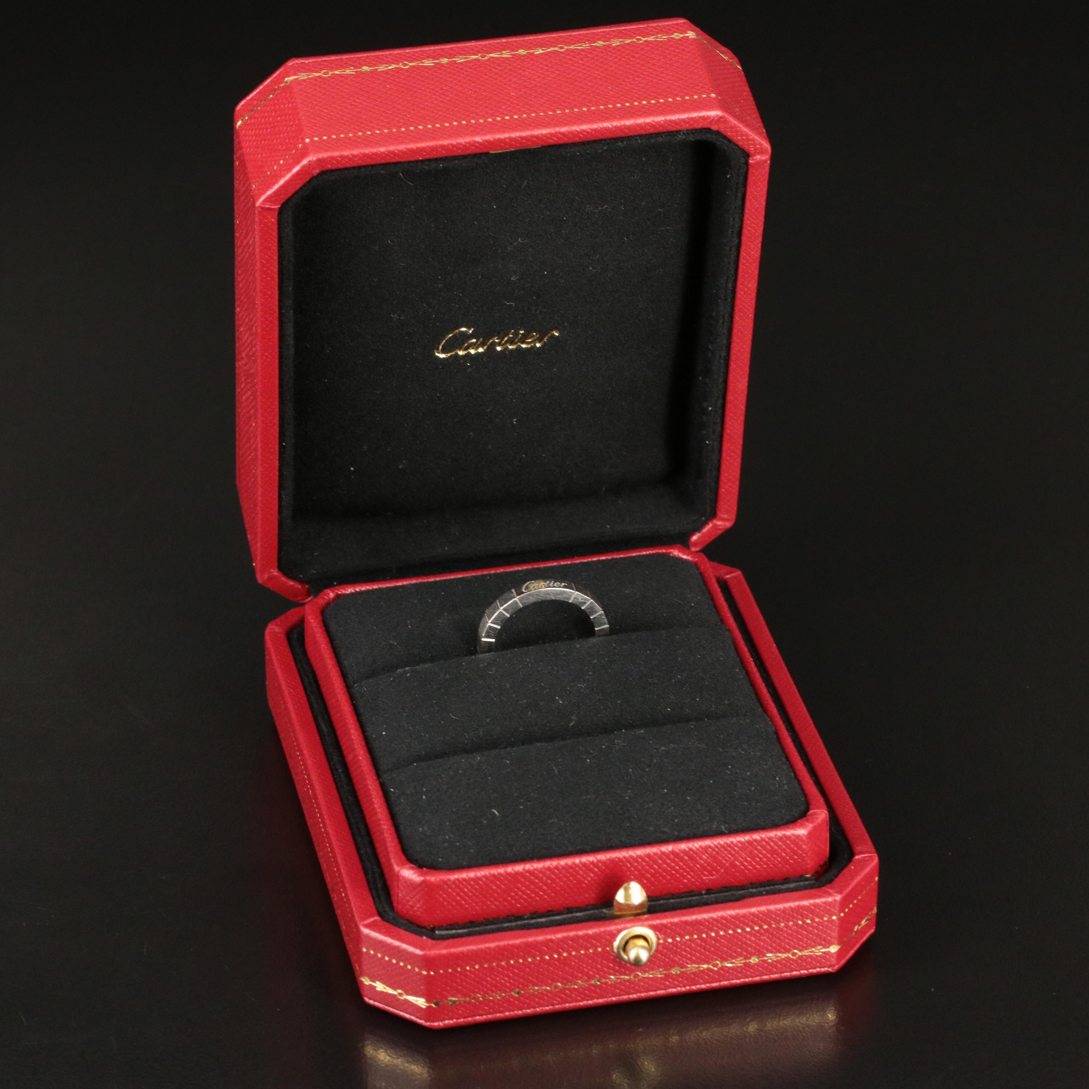 Cartier 18K "Lanieres" Ring