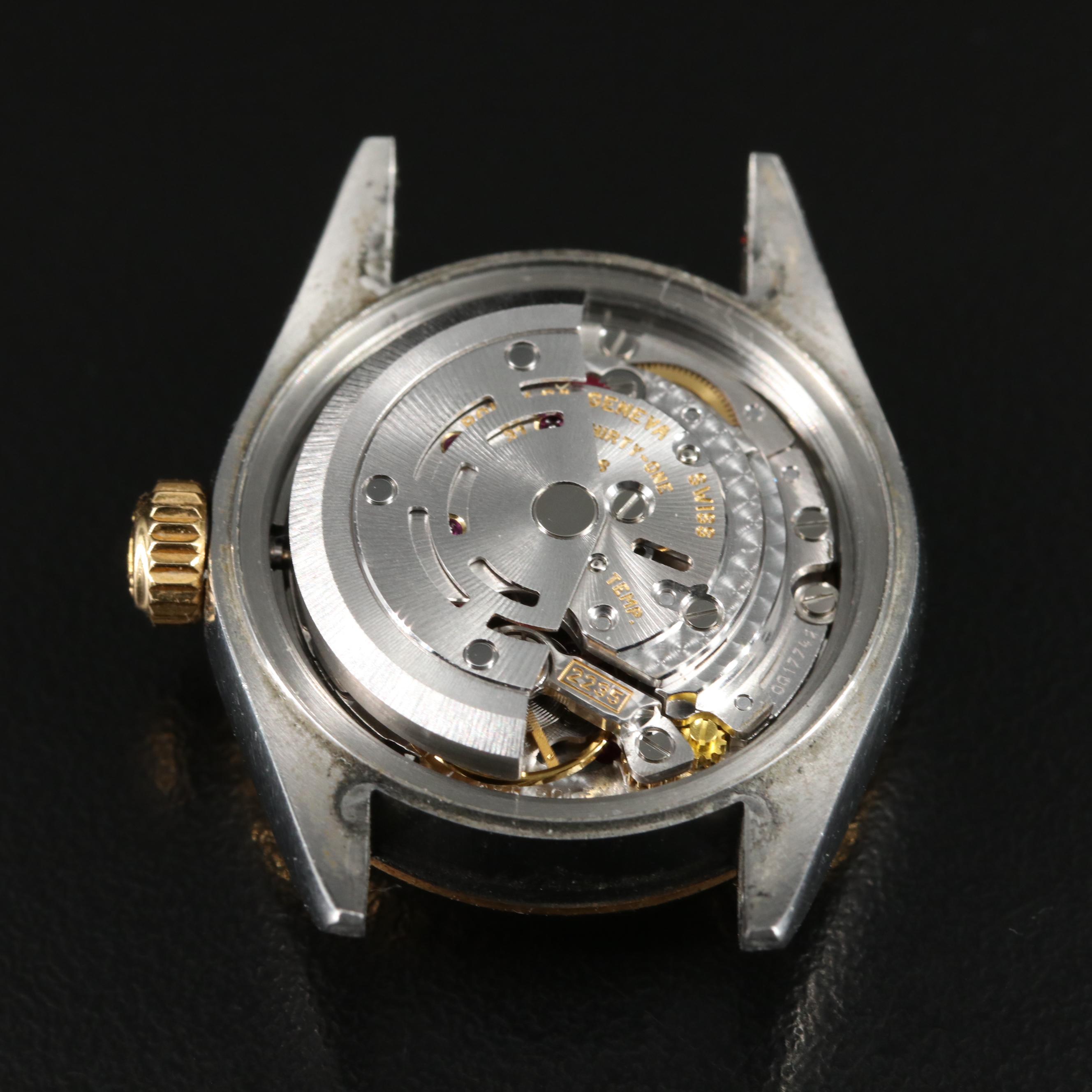 1999 Rolex Oyster Perpetual Two-Tone Datejust Watch