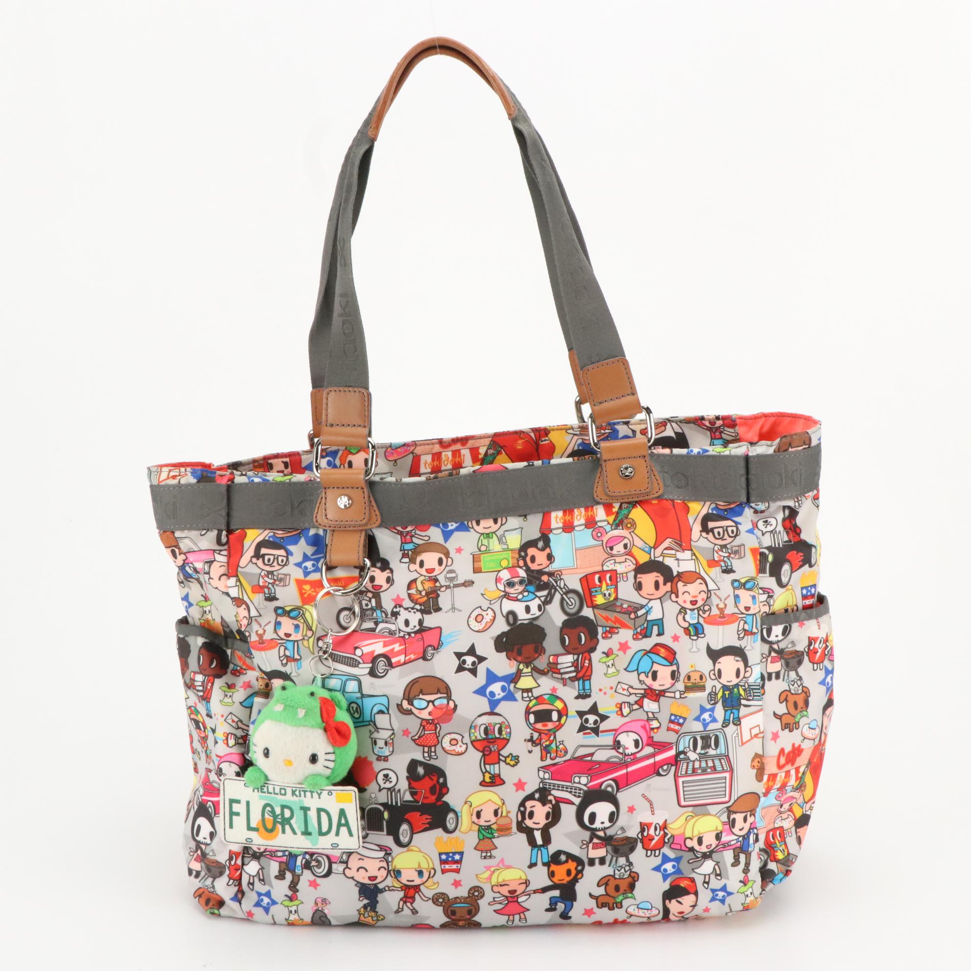 Tokidoki x LeSportsac and Disney x LeSportsac Patterned Ripstop Nylon Bags