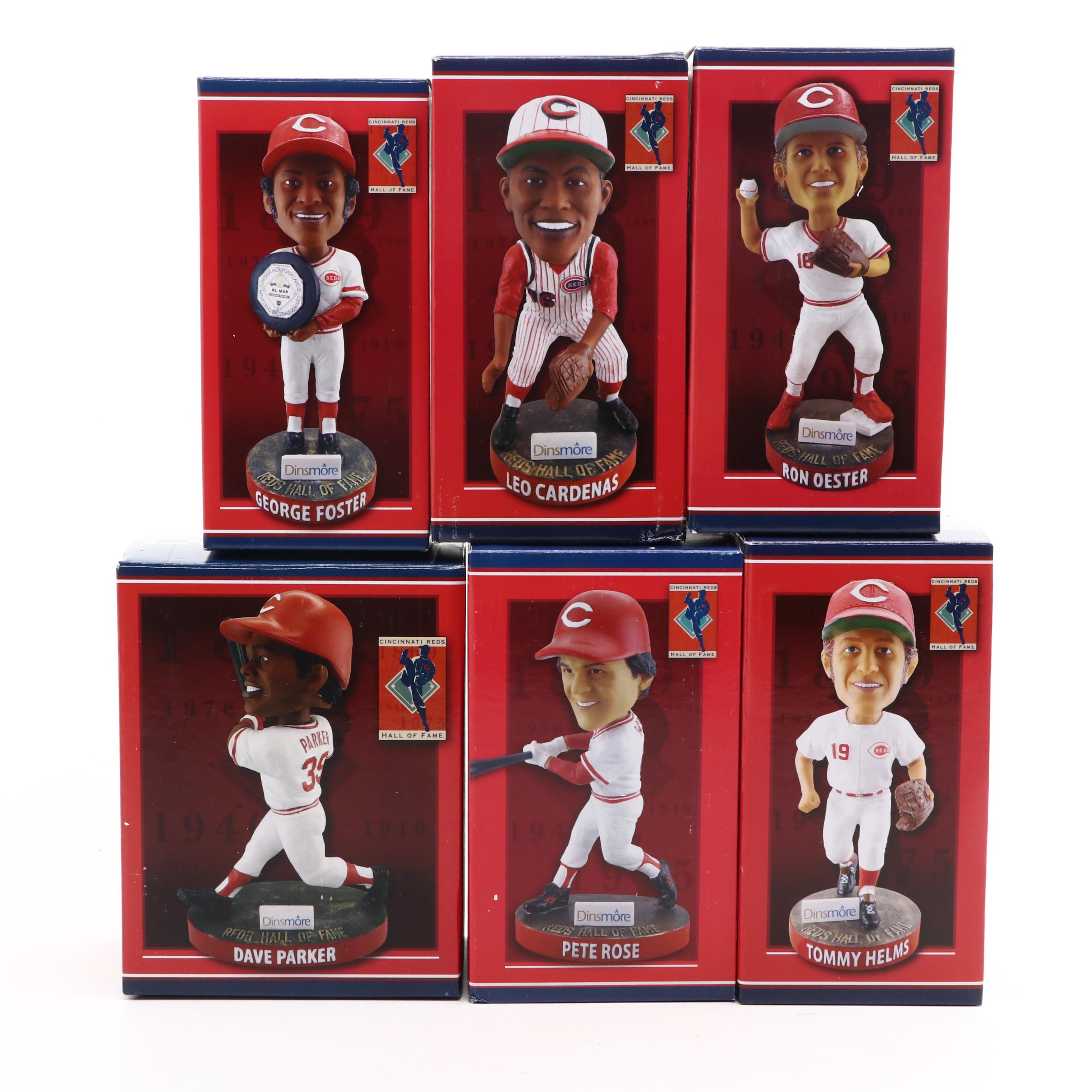 Pete Rose and Joey Votto Bobbleheads with Great American Ballpark Replica, More