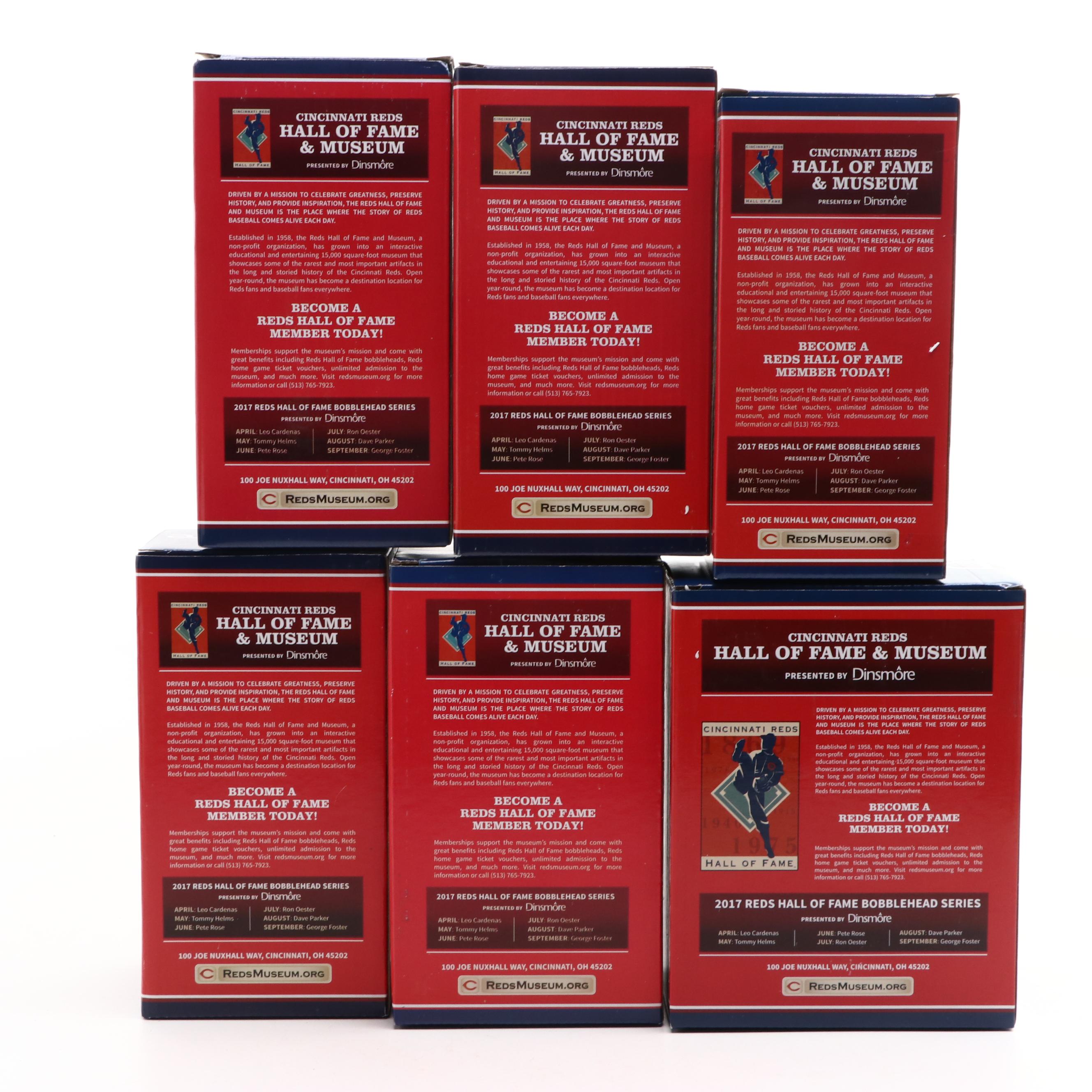 Pete Rose and Joey Votto Bobbleheads with Great American Ballpark Replica, More