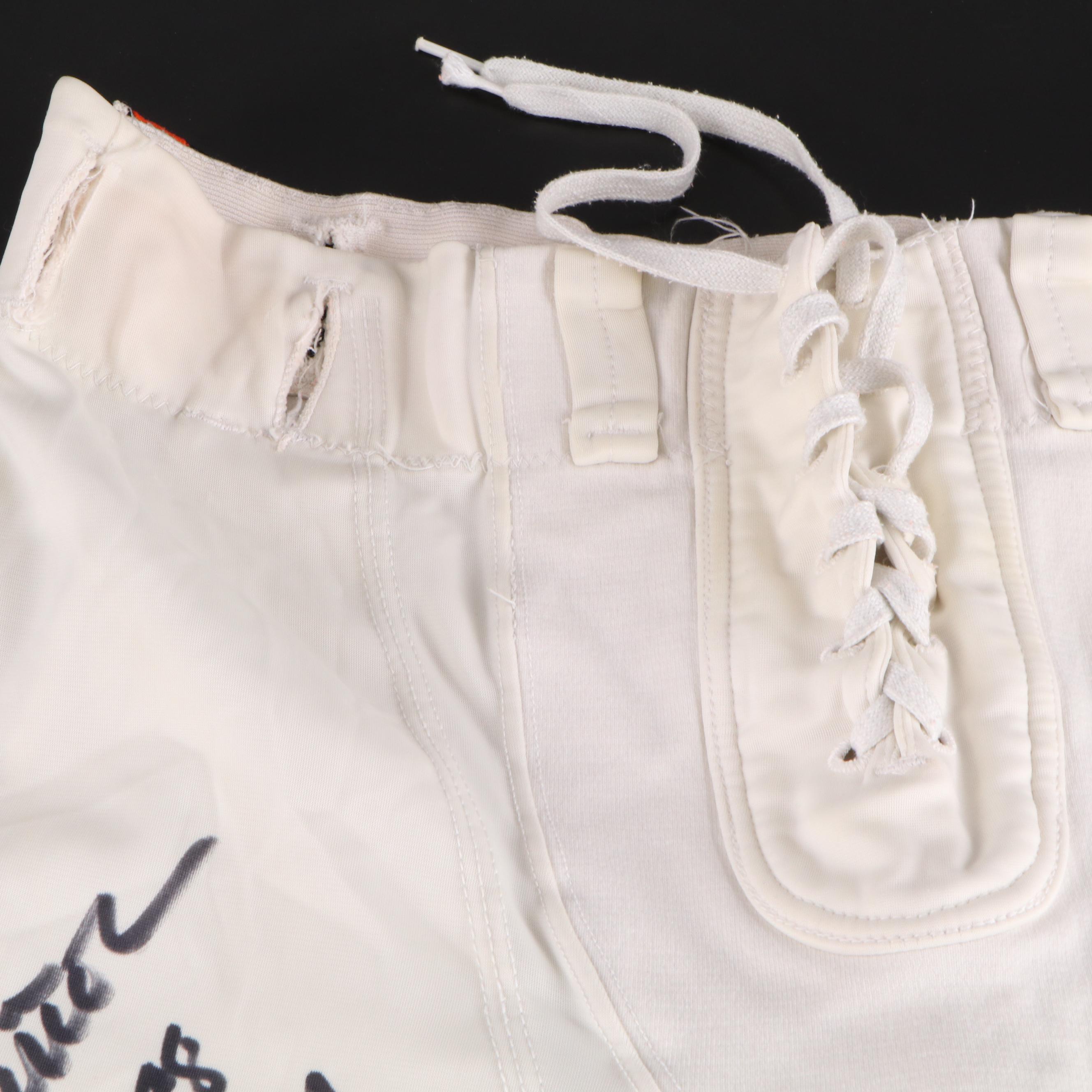 Anthony Muñoz 1980 Game-Worn and Signed Cincinnati Bengals Football Pants