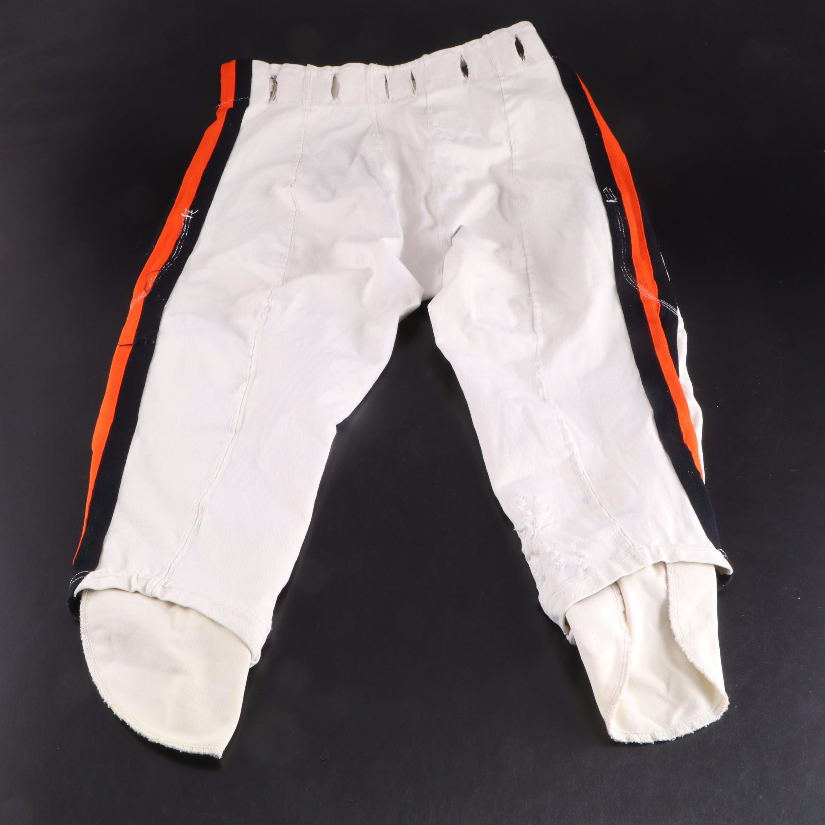 Anthony Muñoz 1980 Game-Worn and Signed Cincinnati Bengals Football Pants