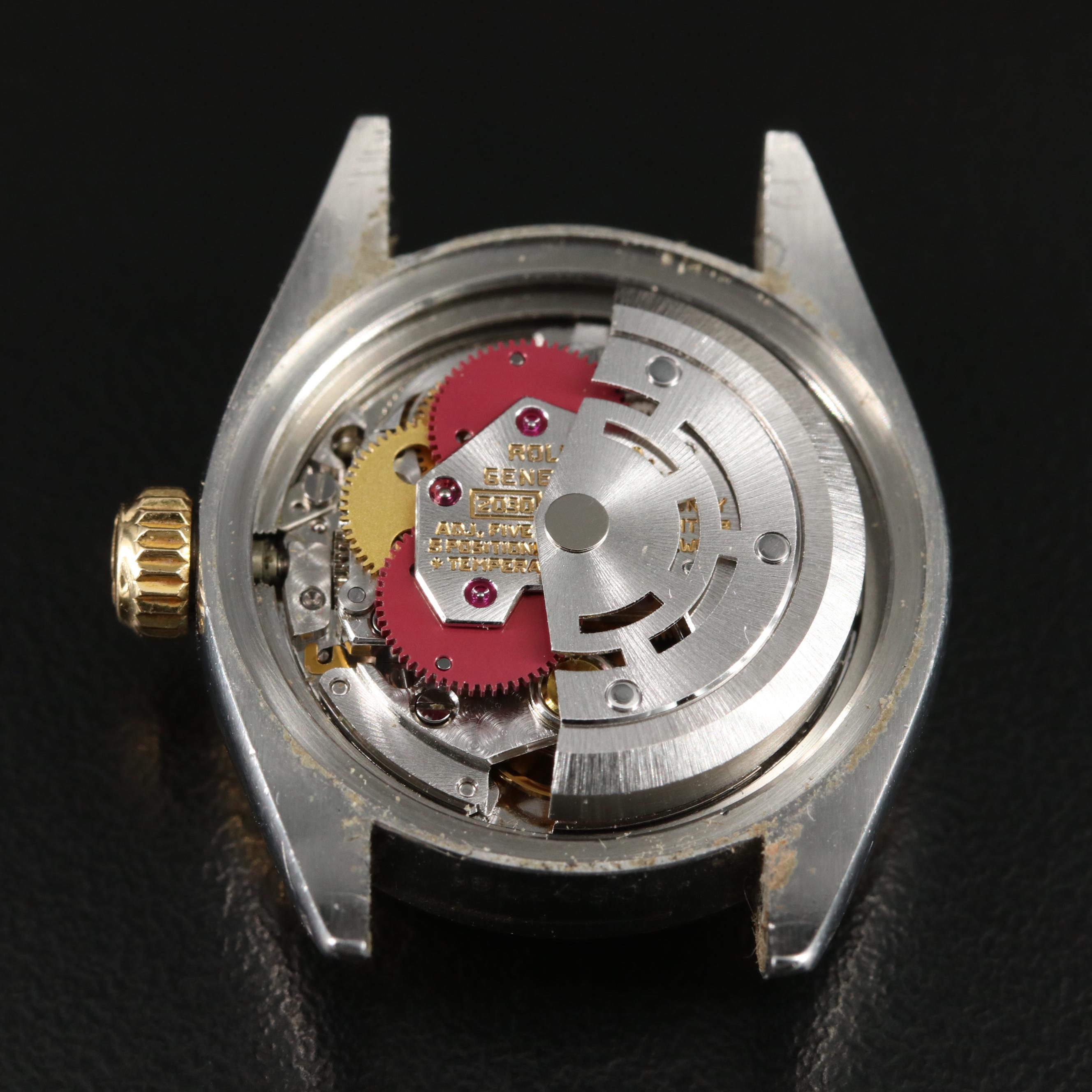 1986 Rolex Custom 1.26 CTW Diamond Dial and Bezel Datejust Watch