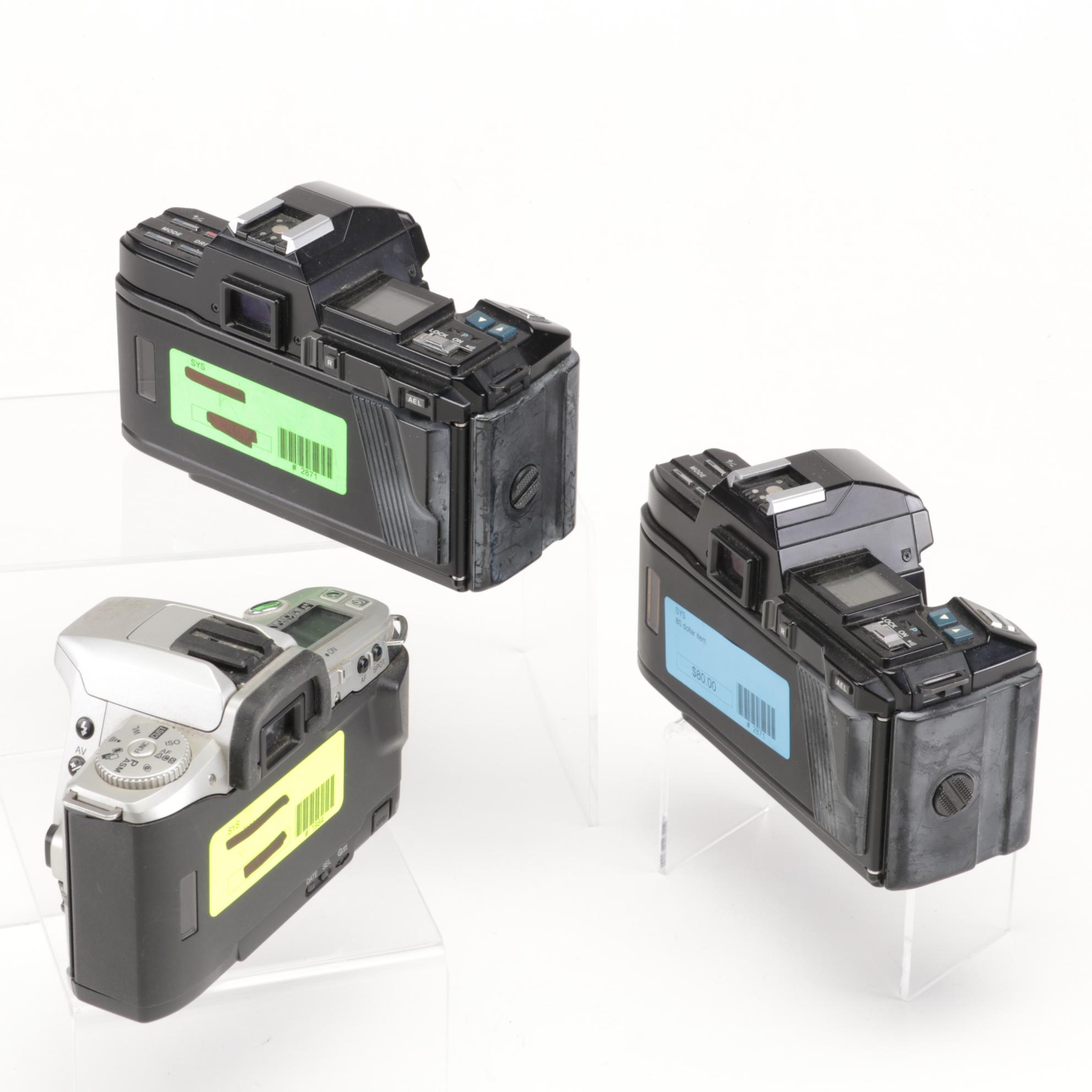 Minolta Camera Bodies with Lenses