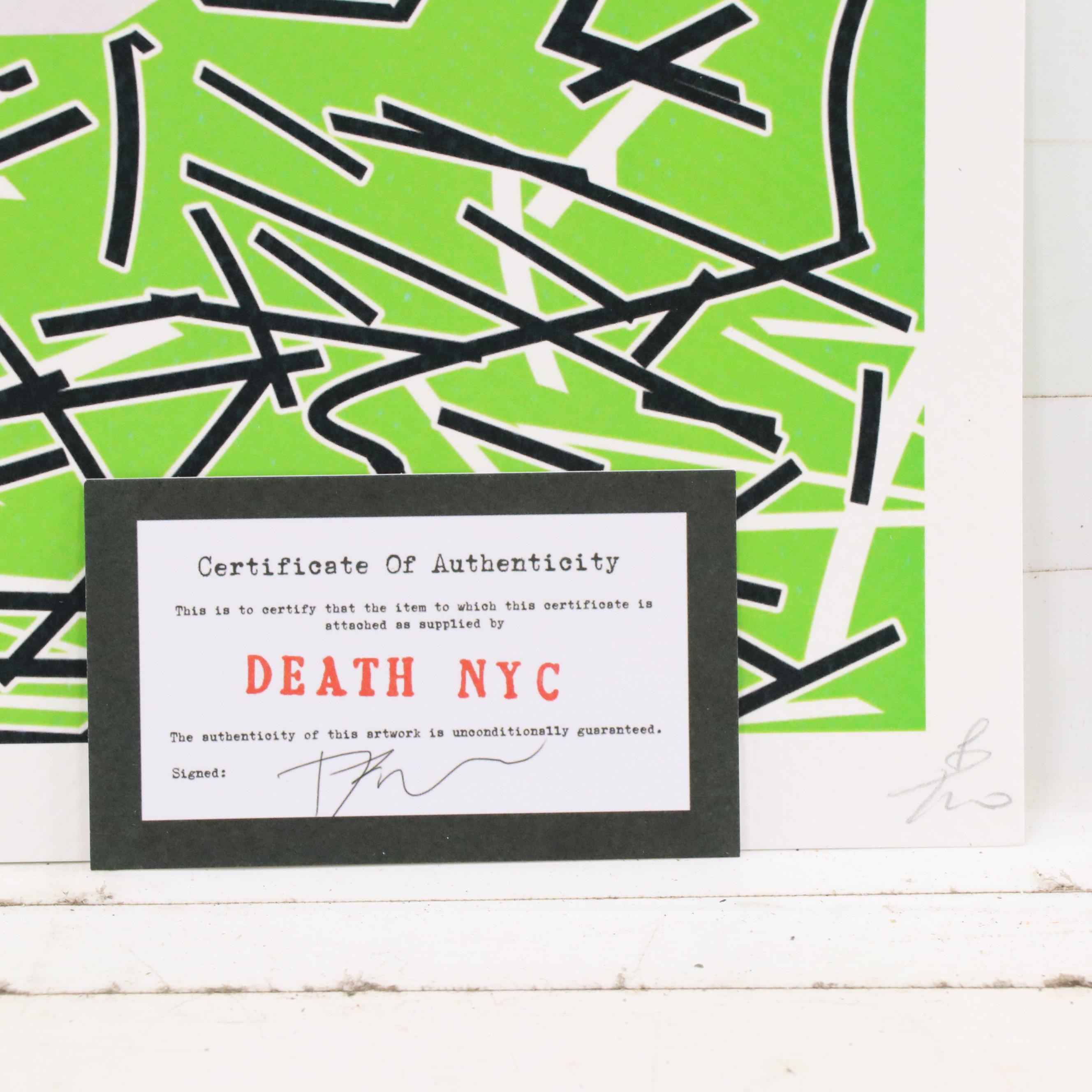 Death NYC Pop Art Graphic Print of Louis Vuitton x Taylor Swift, 2023