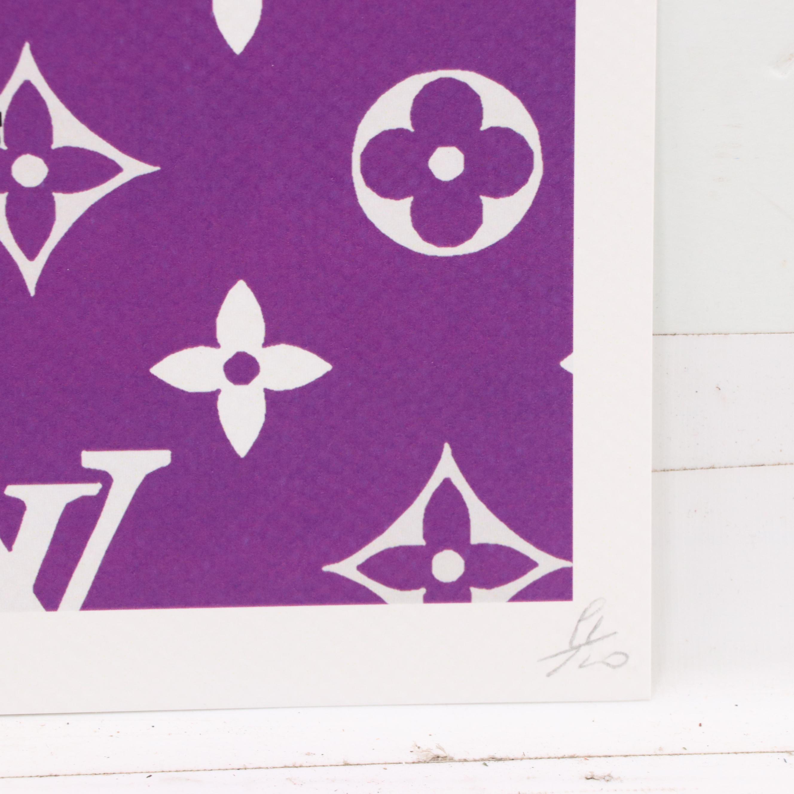 Death NYC Pop Art Graphic Print of Snoopy x Louis Vuitton, 2022