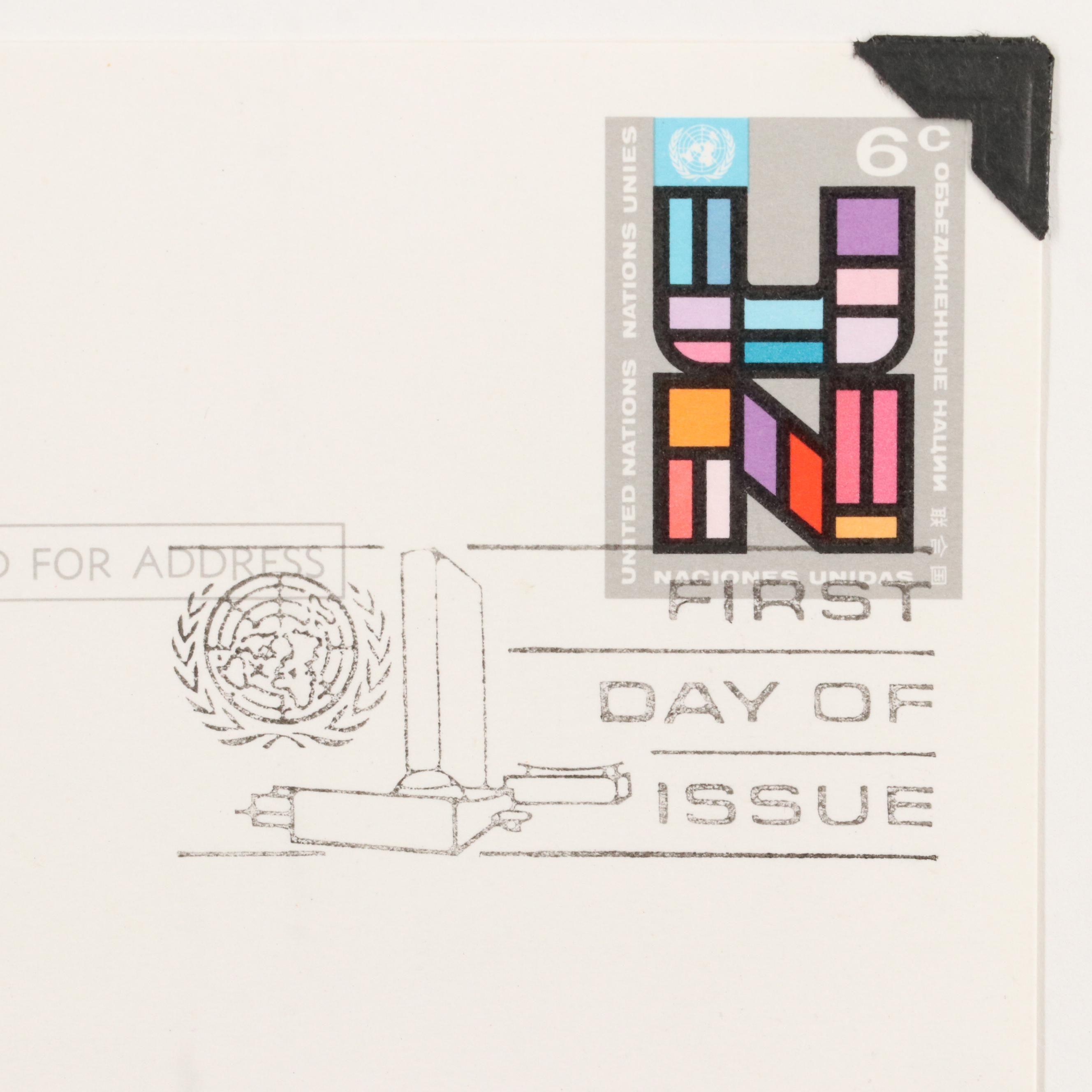 Extensive United Nations Postal Cover and Postcard Collection