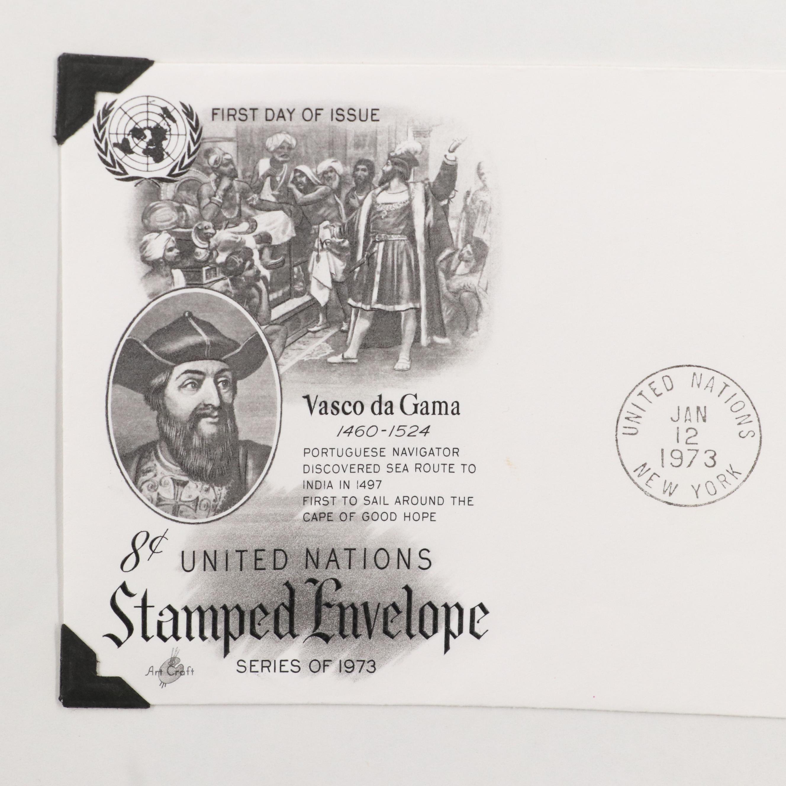 Extensive United Nations Postal Cover and Postcard Collection