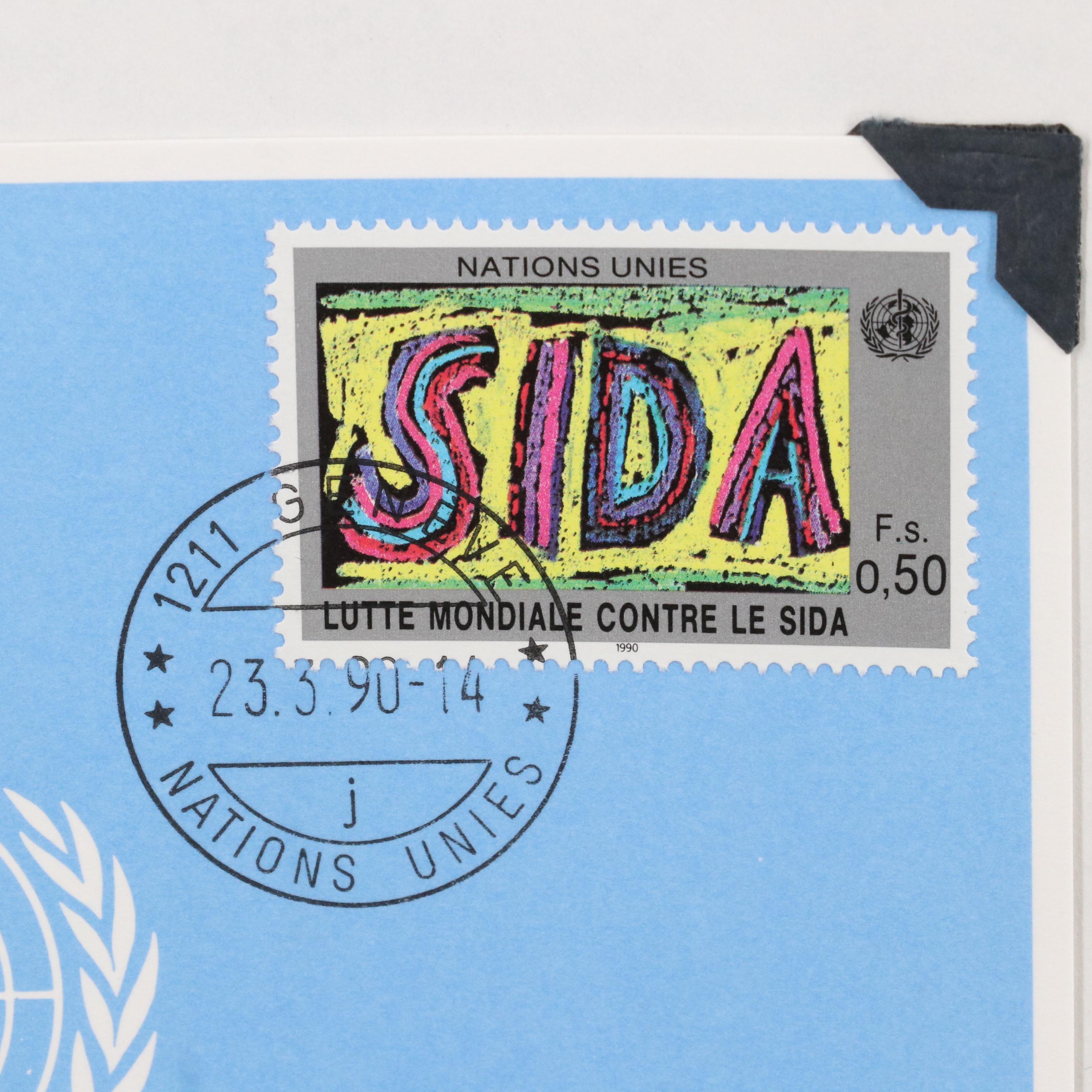 Extensive United Nations Postal Cover and Postcard Collection