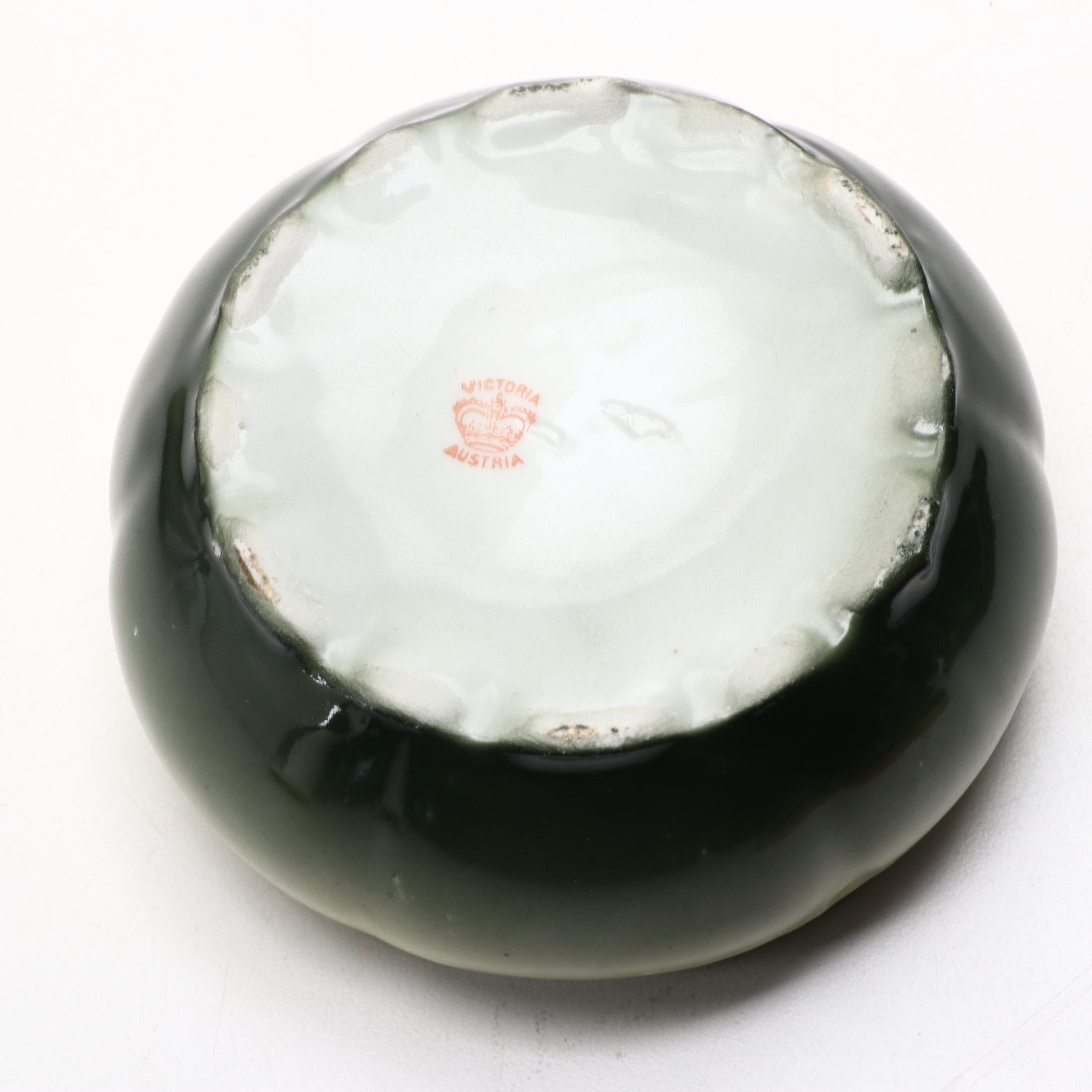 HandPainted Porcelain Hair Receivers EBTH